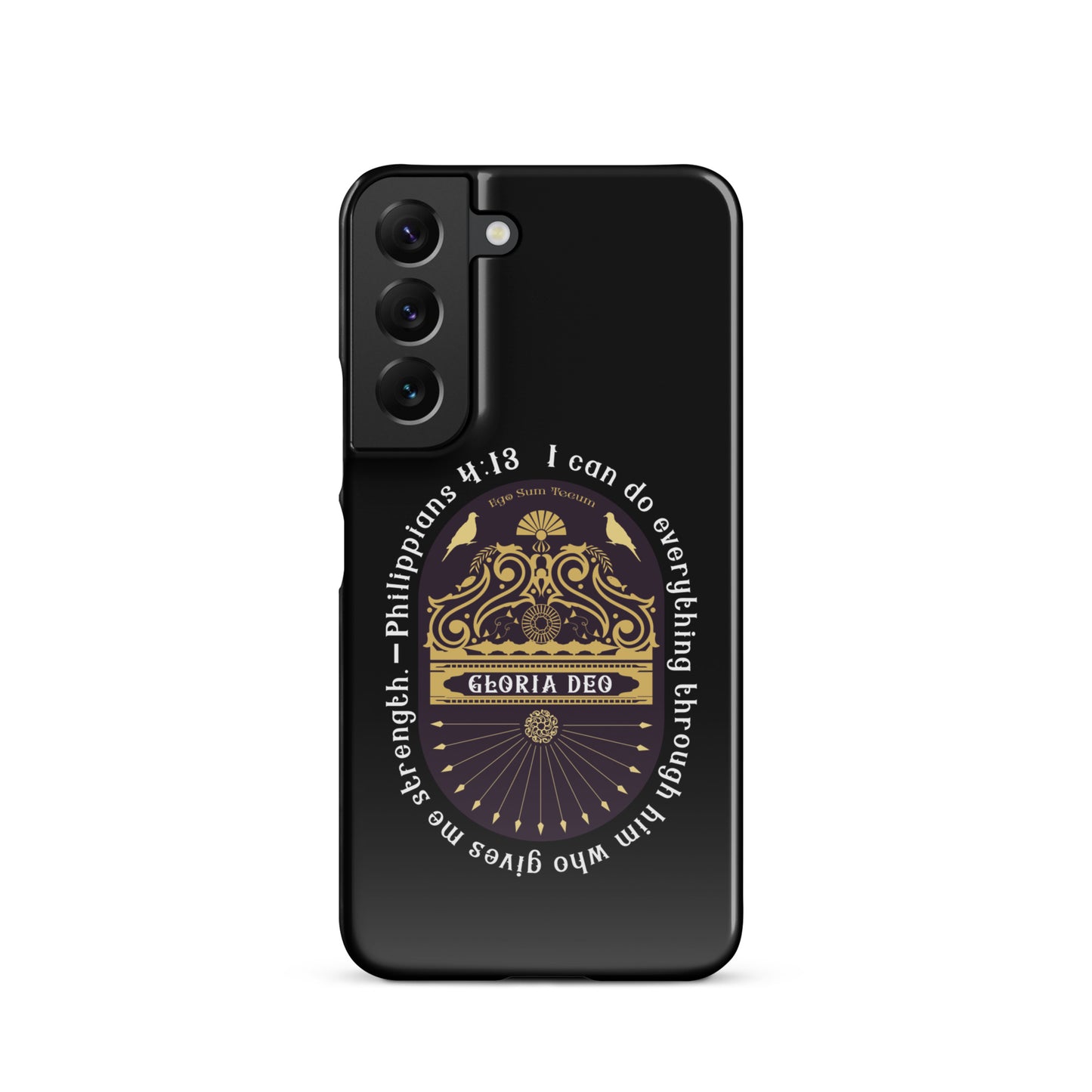 Snap case for Samsung® Kukloso Philippians 4:13 - Free Shipping