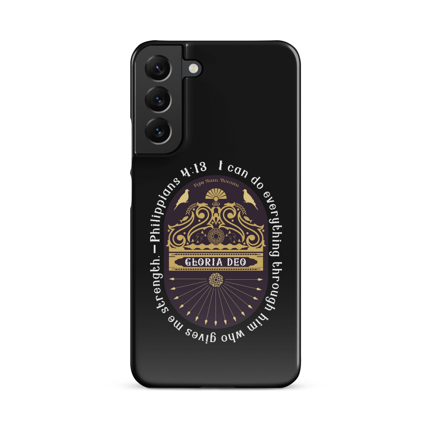 Snap case for Samsung® Kukloso Philippians 4:13 - Free Shipping