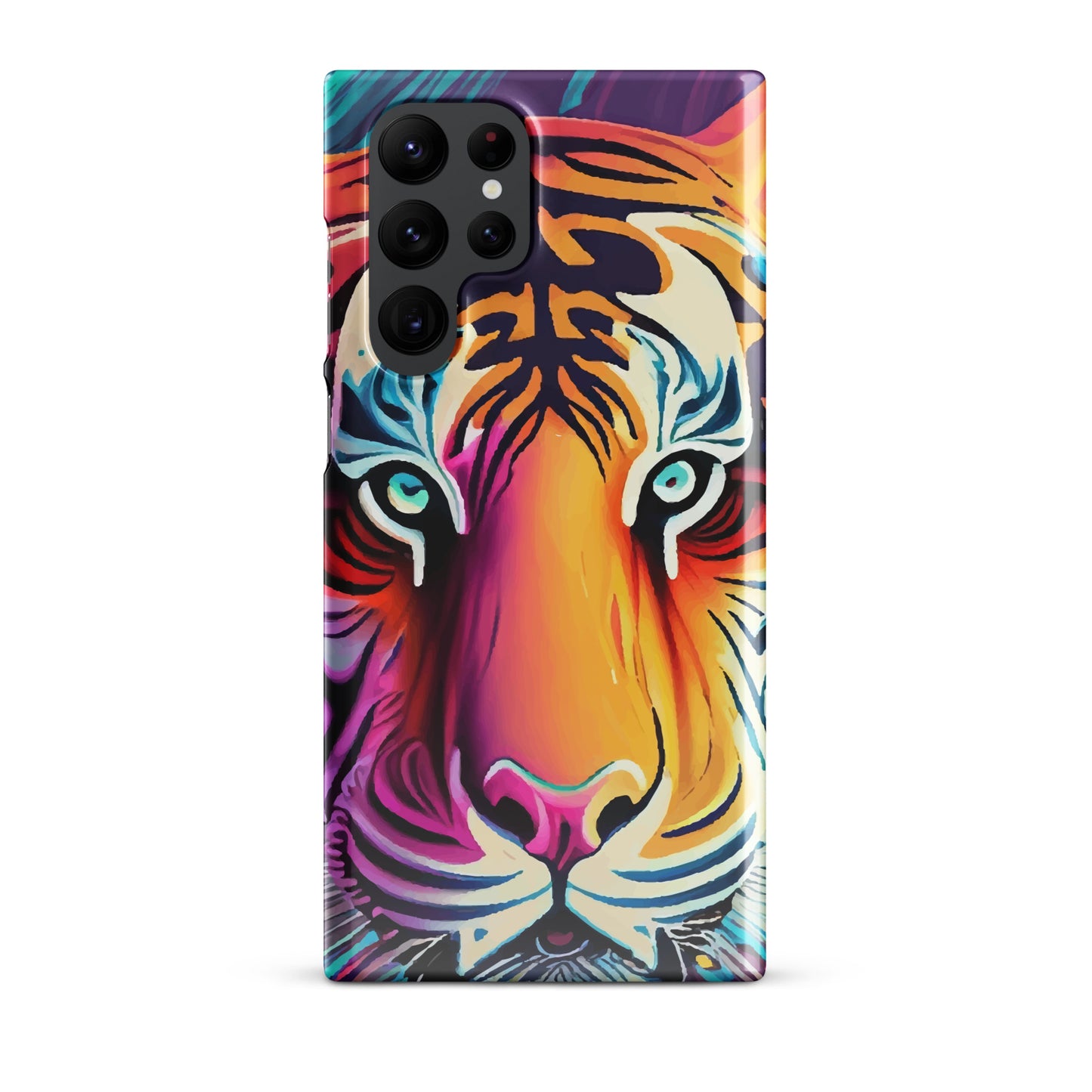 Snap case for Samsung® Kukloso Cubist Faces Mr. Tiger - Free Shipping