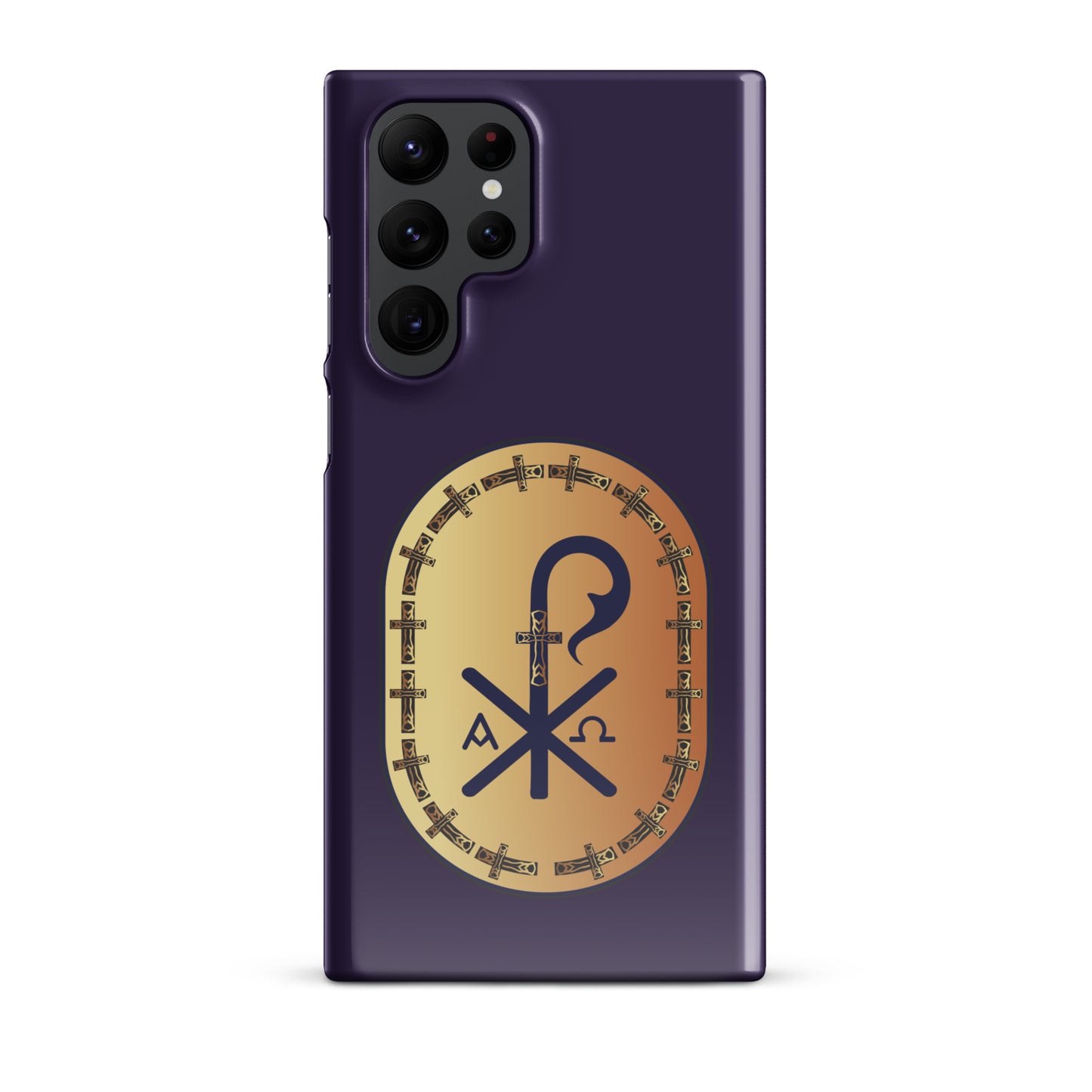 Snap case for Samsung® Kukloso CHI RO Christogram No 13 - Free Shipping