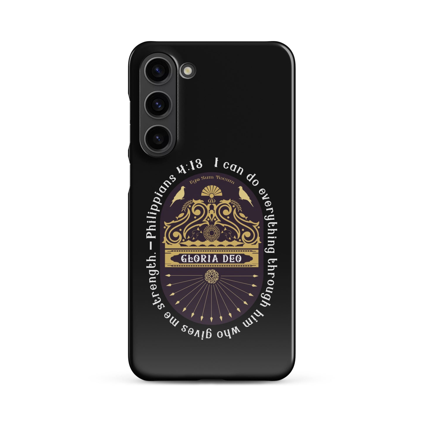 Snap case for Samsung® Kukloso Philippians 4:13 - Free Shipping