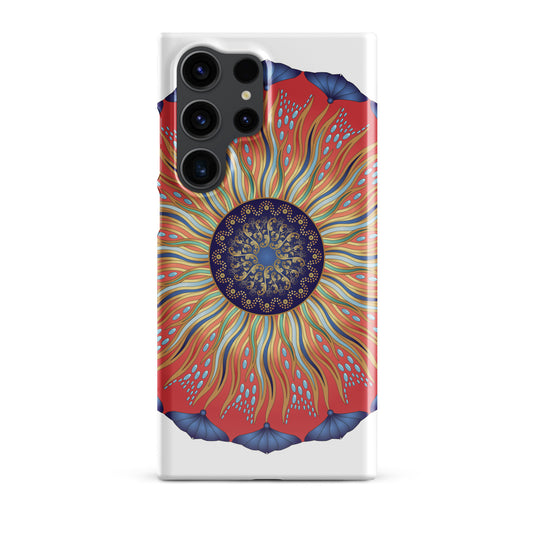 Snap case for Samsung® Kukloso Circularium Mandala No 2627 - Free Shipping