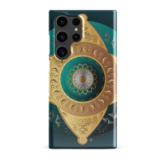 Snap case for Samsung® Kukloso Circumplexical Mandala No 4063 - Free Shipping