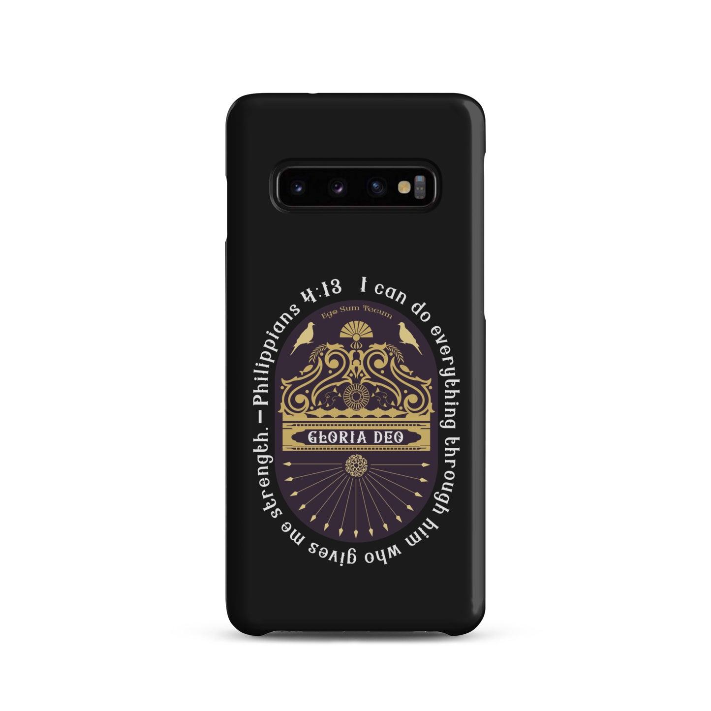 Snap case for Samsung® Kukloso Philippians 4:13 - Free Shipping