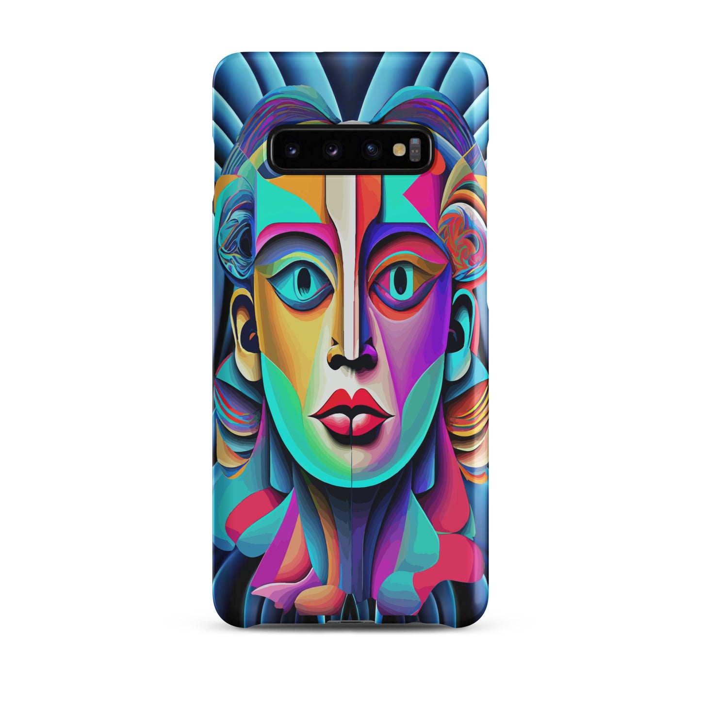 Snap case for Samsung® Kukloso Cubist Faces No 39 - Free Shipping