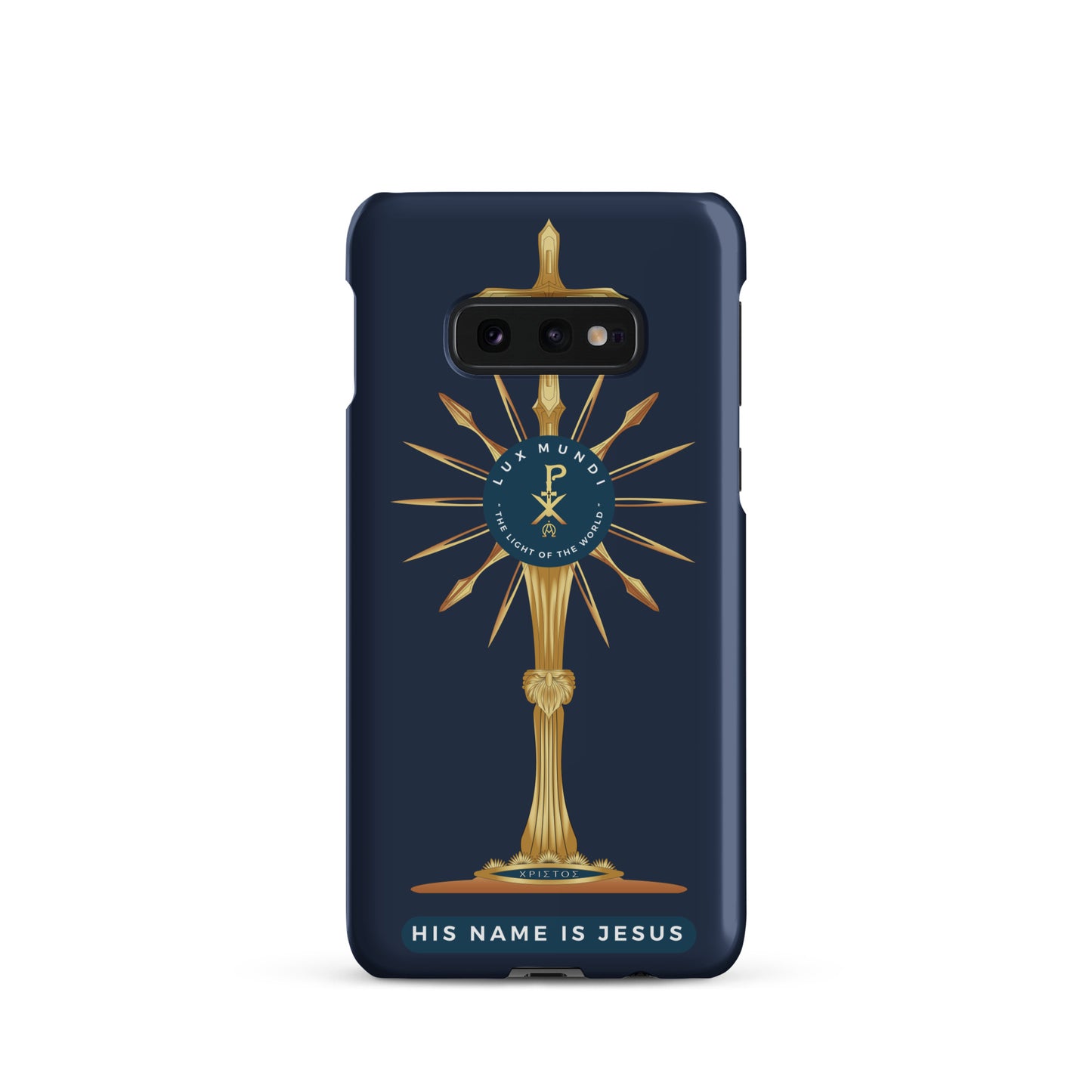 Snap case for Samsung® Kukloso LUX MUNDI 'Light of the World' - Free Shipping