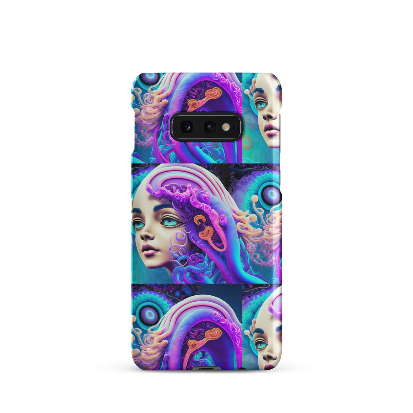 Snap case for Samsung® Kukloso Space Faces No 1 - Free Shipping