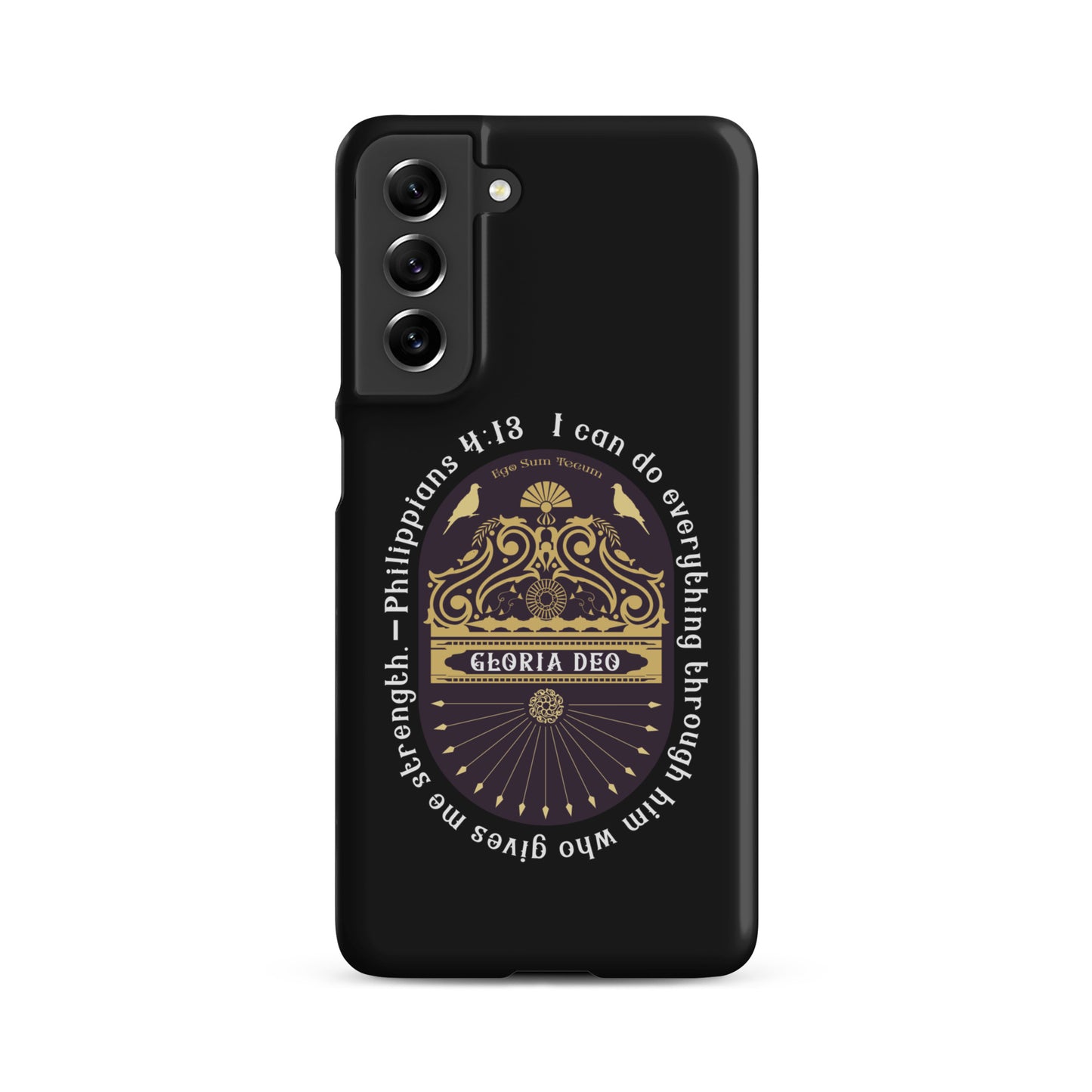 Snap case for Samsung® Kukloso Philippians 4:13 - Free Shipping