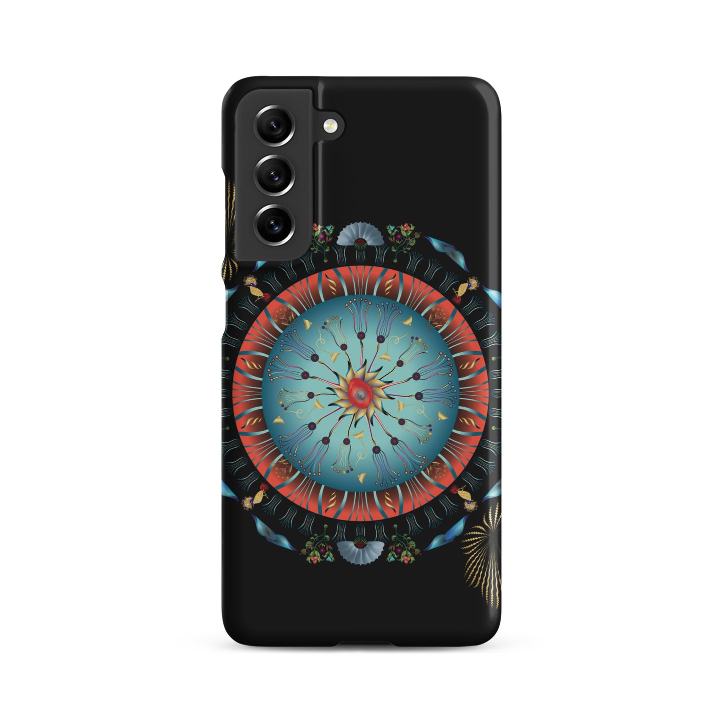 Snap case for Samsung® Kukloso OVC Mandala No 3136 - Free Shipping