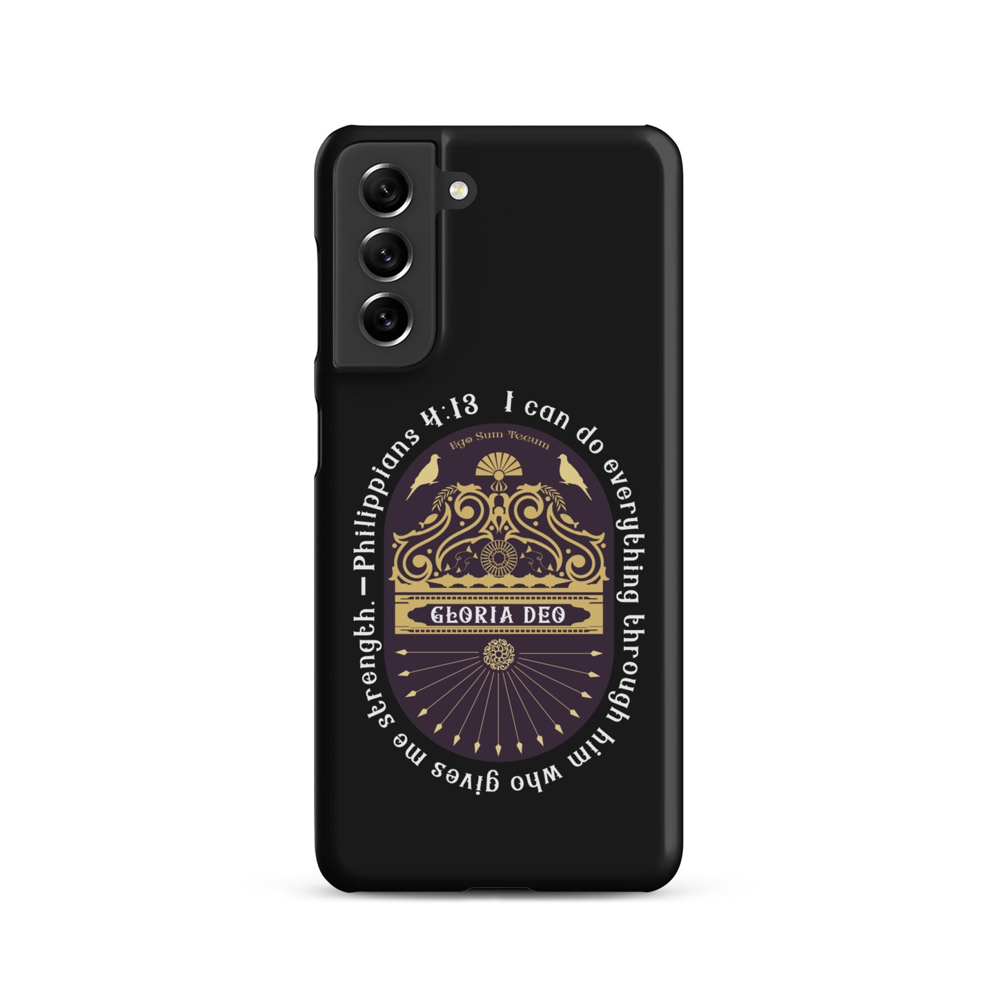 Snap case for Samsung® Kukloso Philippians 4:13 - Free Shipping