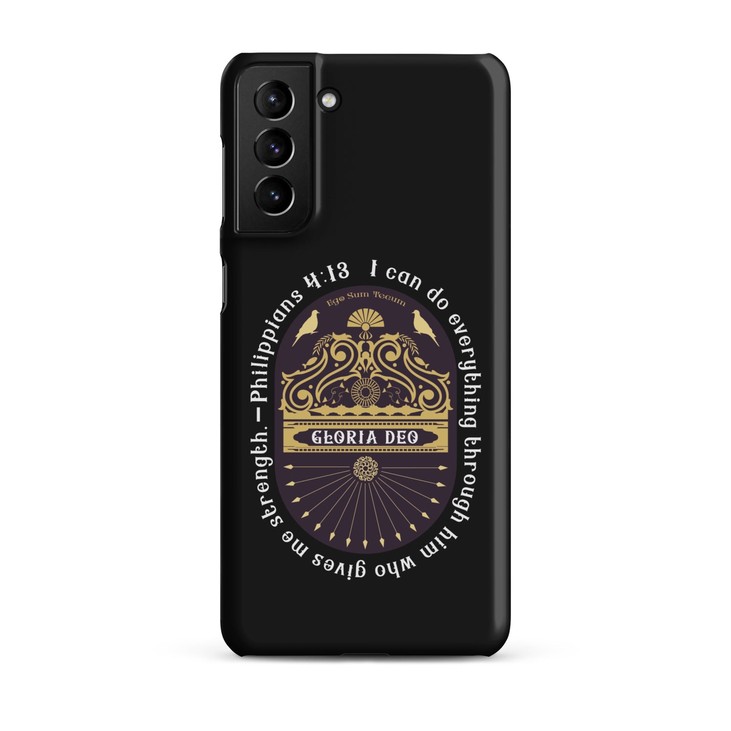 Snap case for Samsung® Kukloso Philippians 4:13 - Free Shipping
