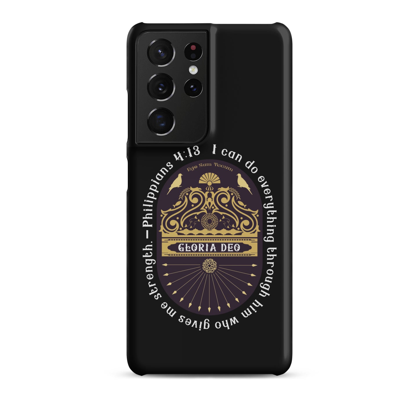Snap case for Samsung® Kukloso Philippians 4:13 - Free Shipping