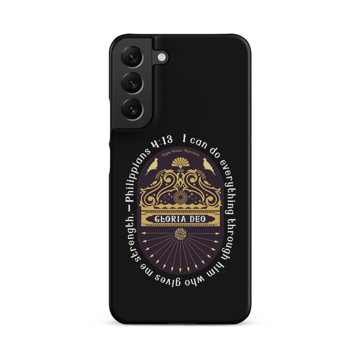 Snap case for Samsung® Kukloso Philippians 4:13 - Free Shipping