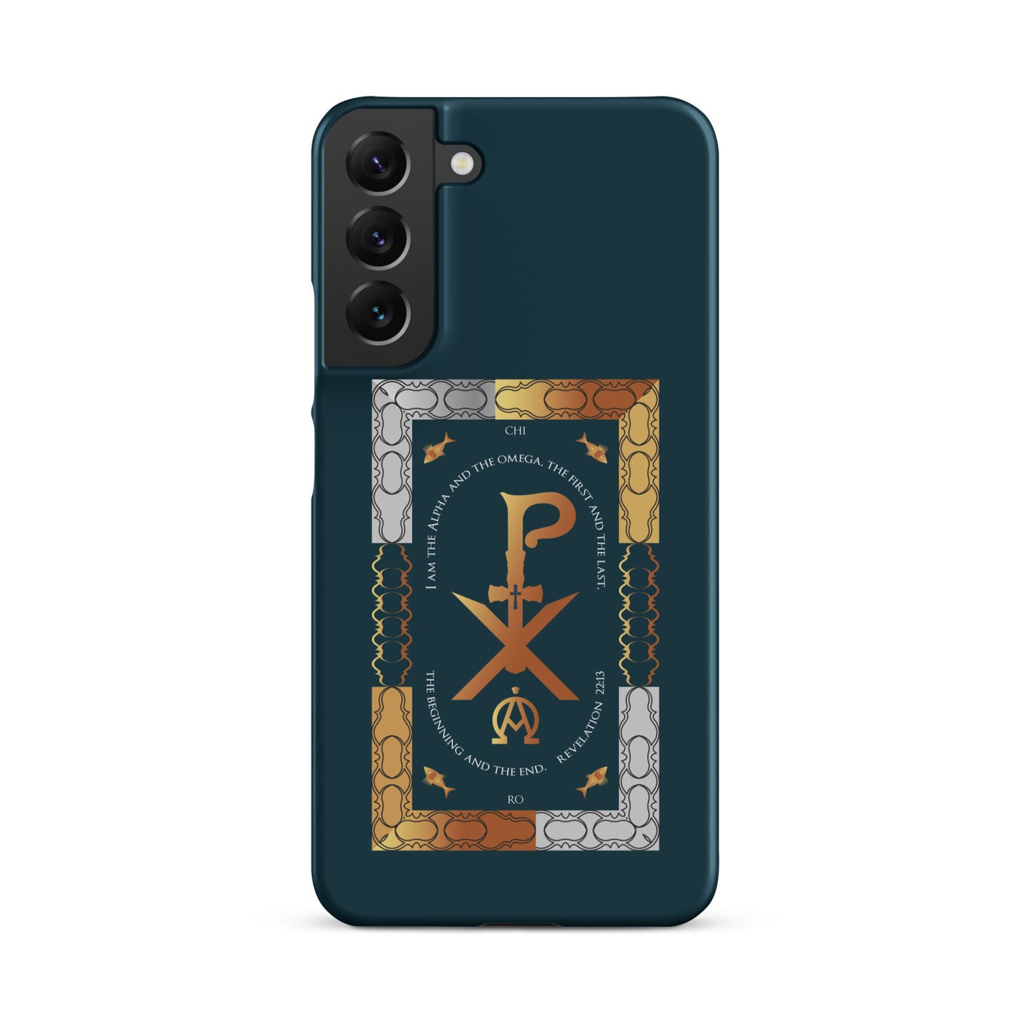 Snap case for Samsung® Kukloso CHI RO Christogram No 19 - Free Shipping