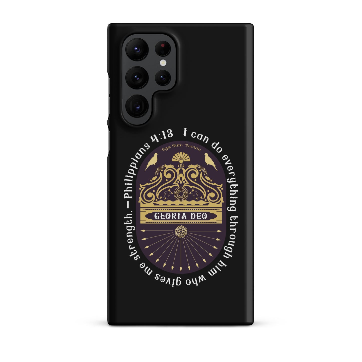 Snap case for Samsung® Kukloso Philippians 4:13 - Free Shipping