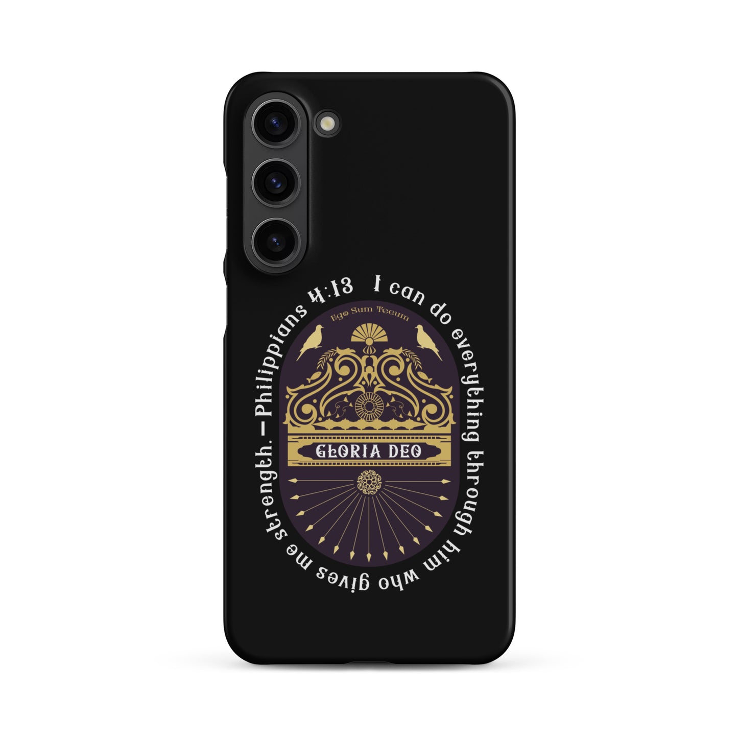 Snap case for Samsung® Kukloso Philippians 4:13 - Free Shipping