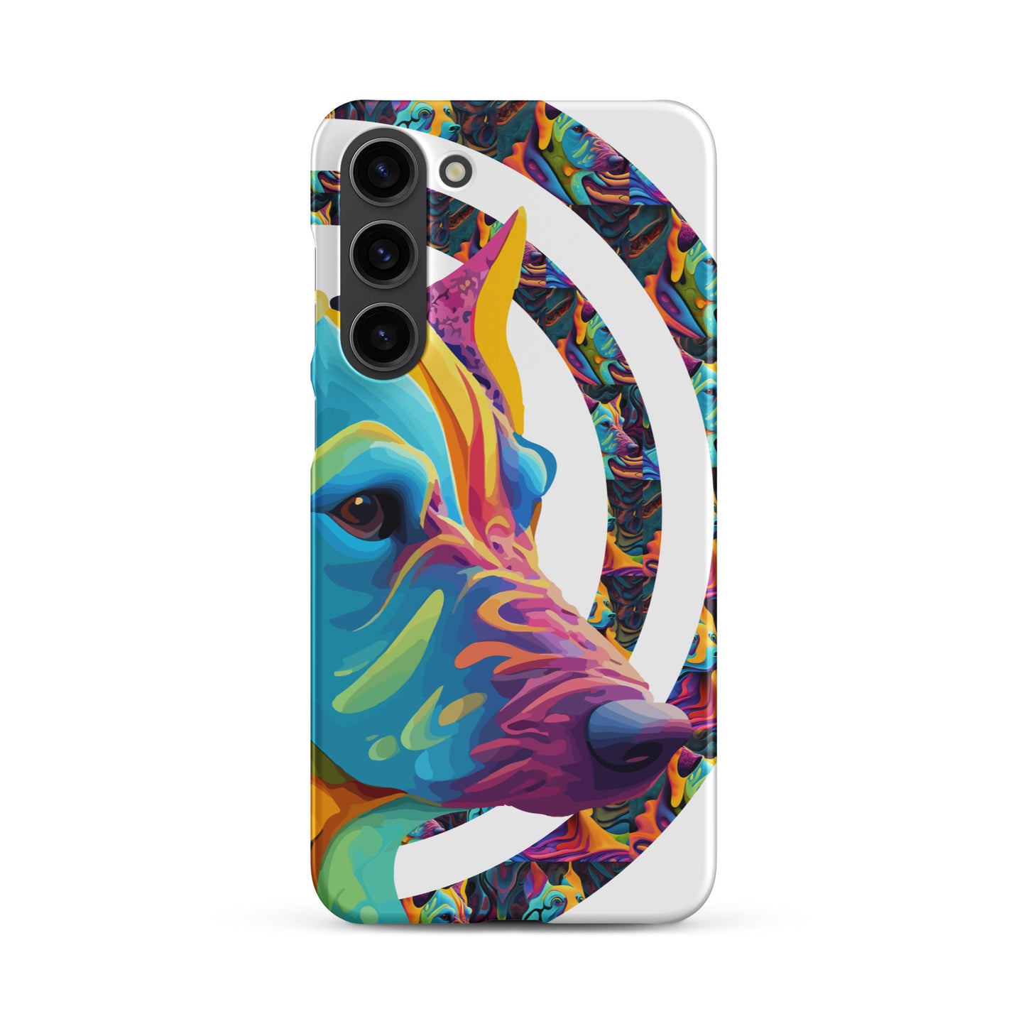 Snap case for Samsung® Kukloso German Sheperd Liquid Color Series No 1 - Free Shipping