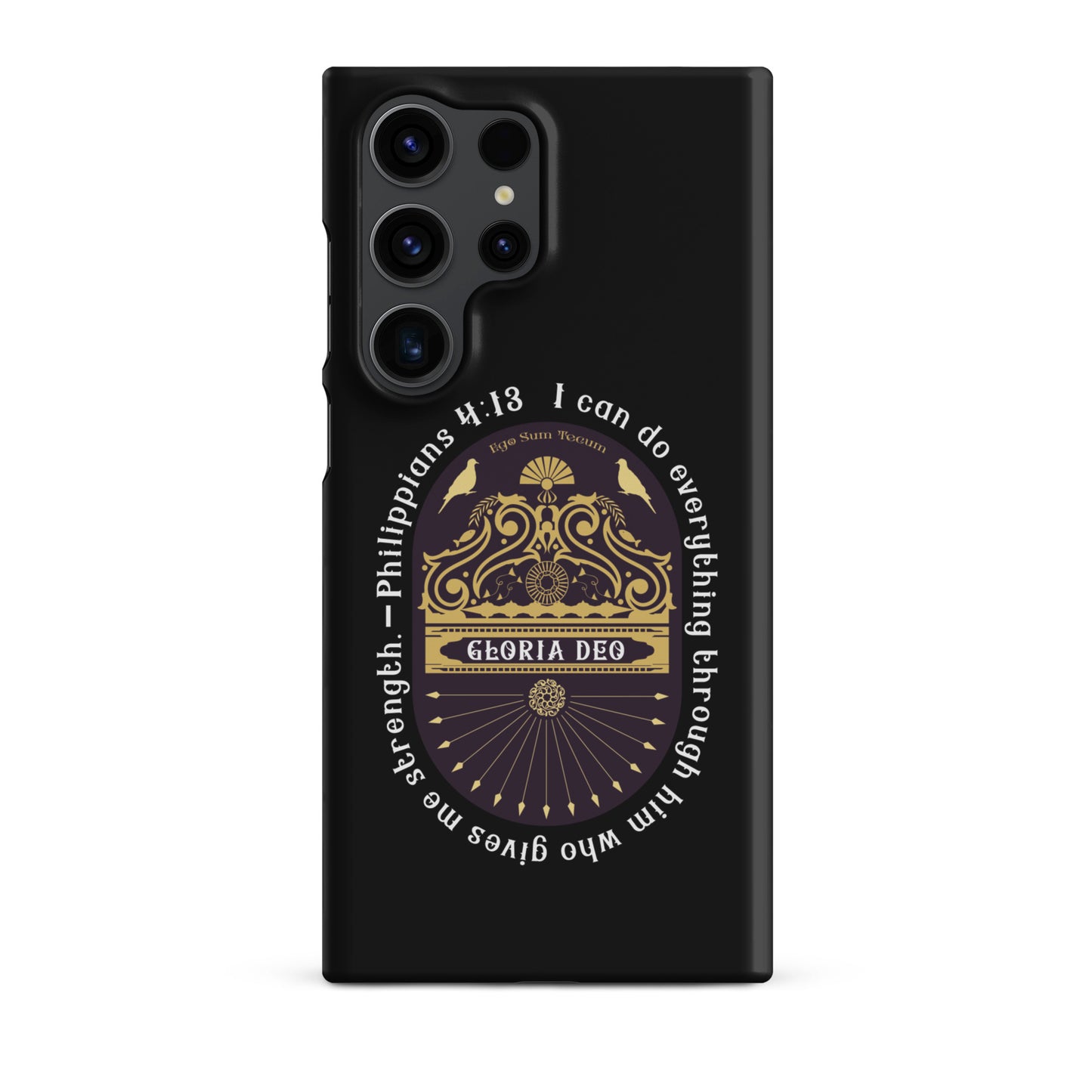 Snap case for Samsung® Kukloso Philippians 4:13 - Free Shipping