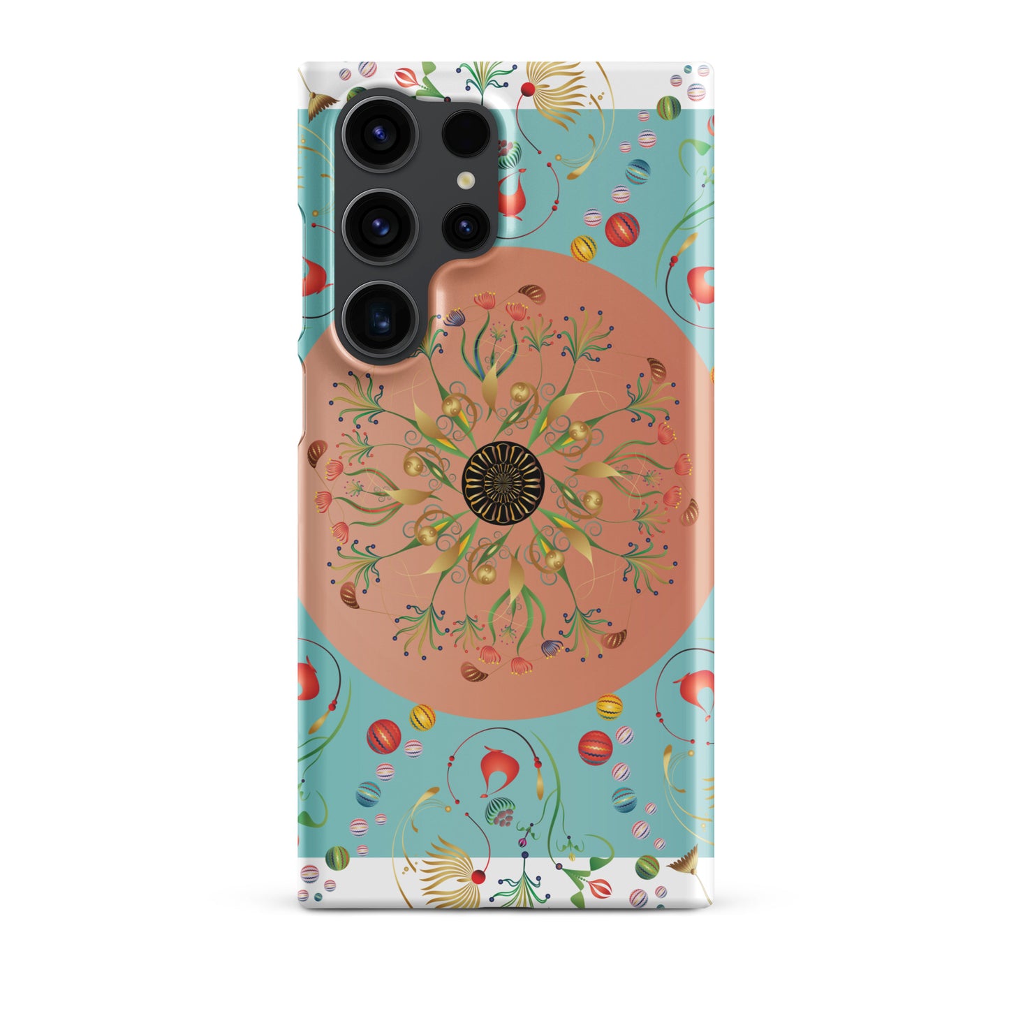 Snap case for Samsung® Kukloso Kuklos Mandala No 4390-A - Free Shipping