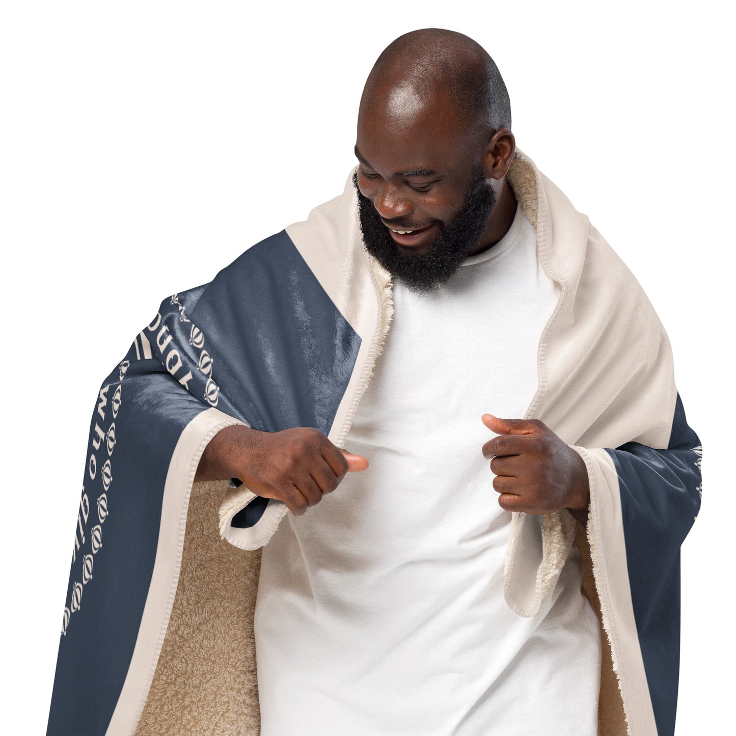 Sherpa blanket Kukloso Philippians 4:13 No 1 60"x80" - Free Shipping