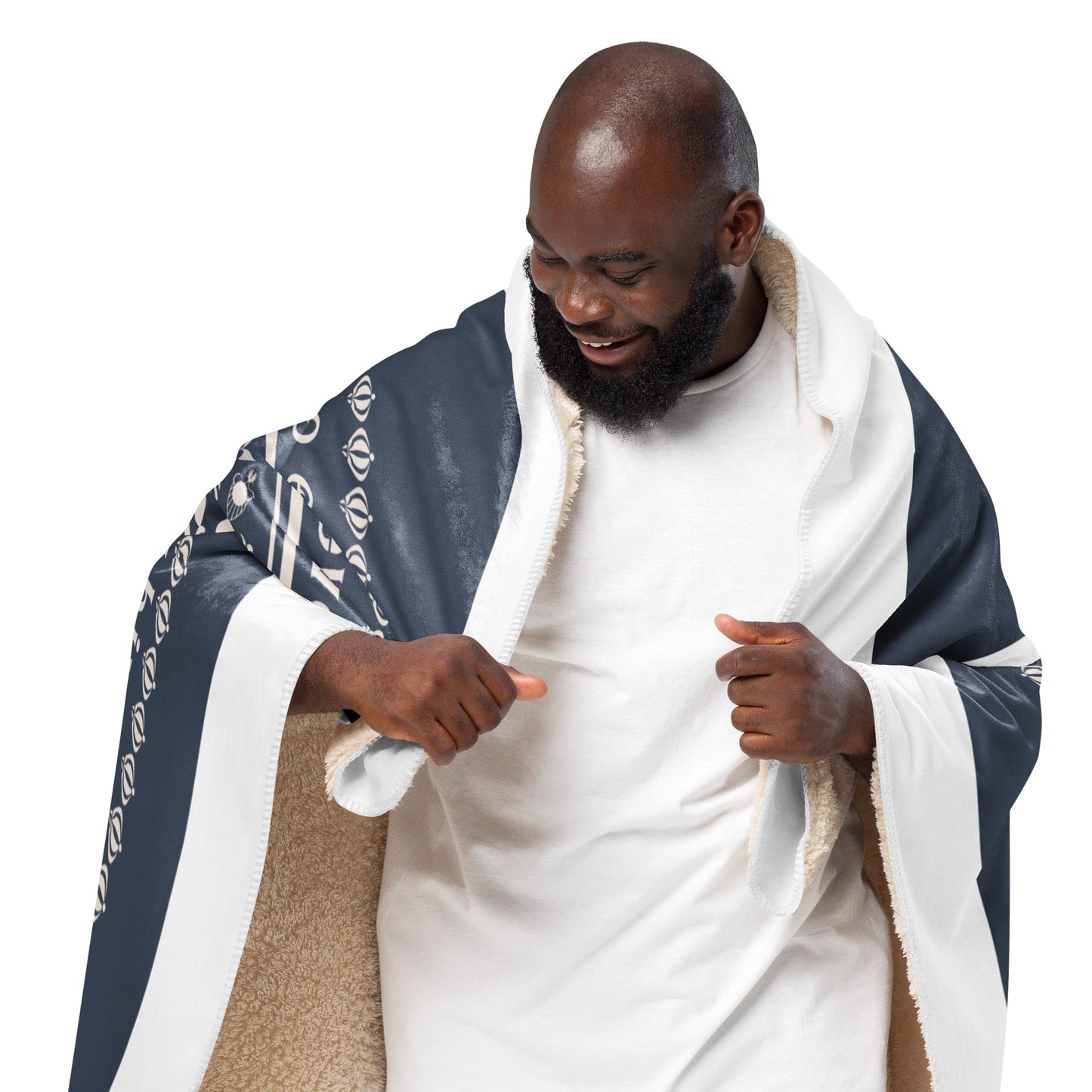 Sherpa blanket Kukloso Phillipians 4:13 No 2 60"x80" - Free Shipping