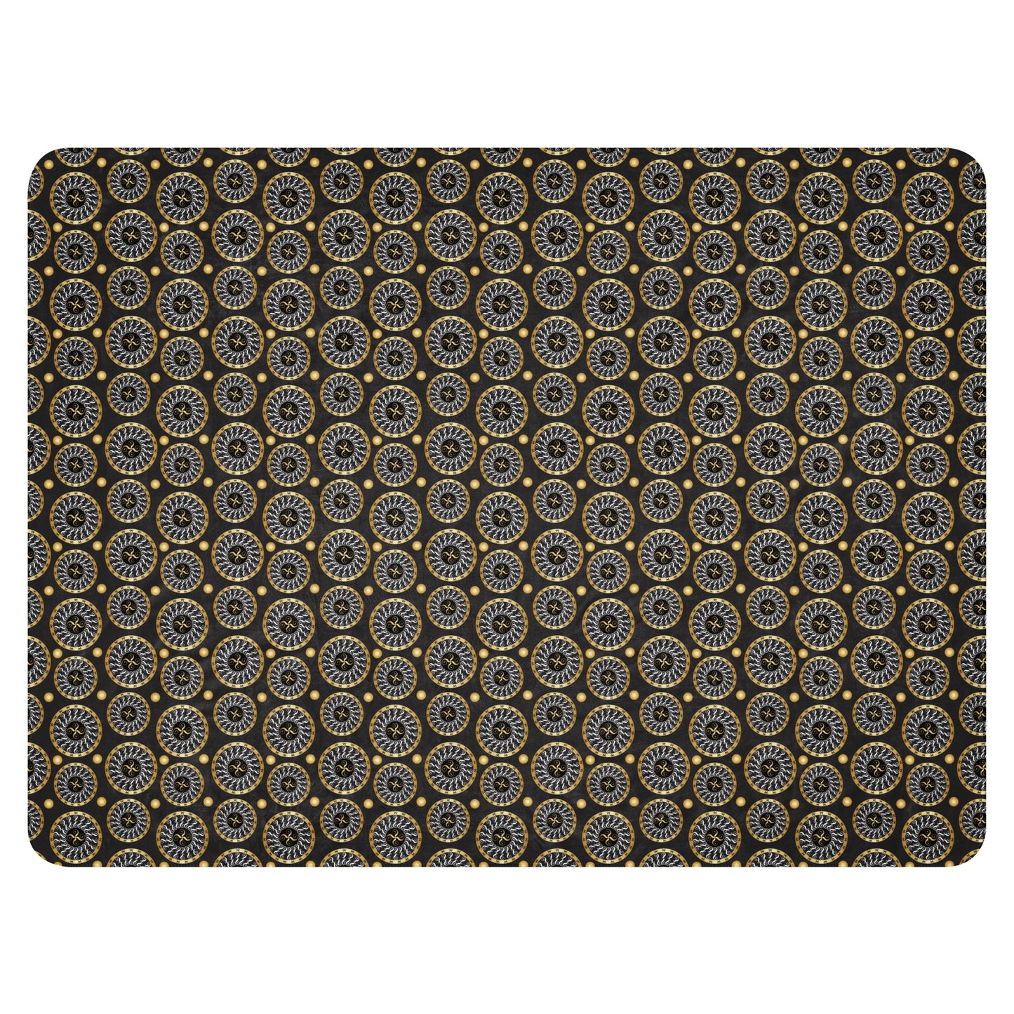 Sherpa blanket Kukloso Abstractical No 173 Mini-Mandalas 60"x80" - Free Shipping