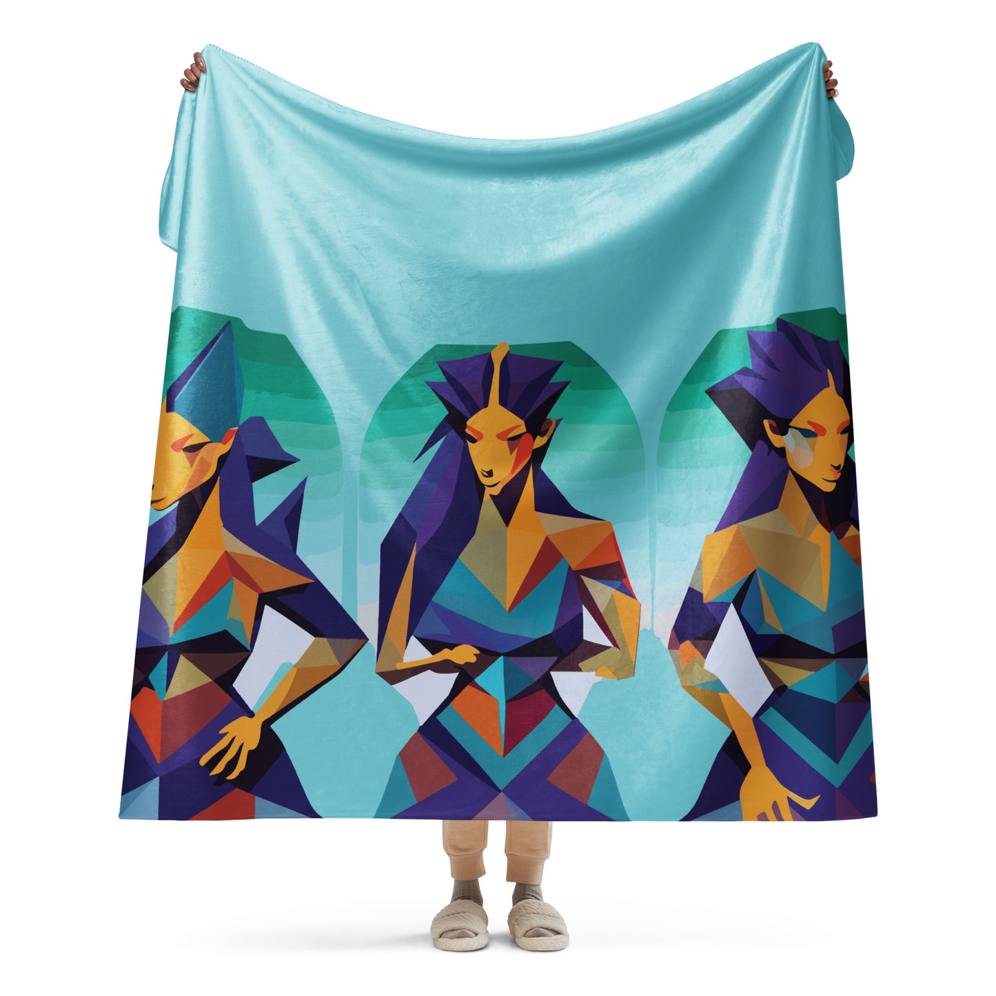 Sherpa blanket Kukloso The Decision Makers 60"x80" - Free Shipping