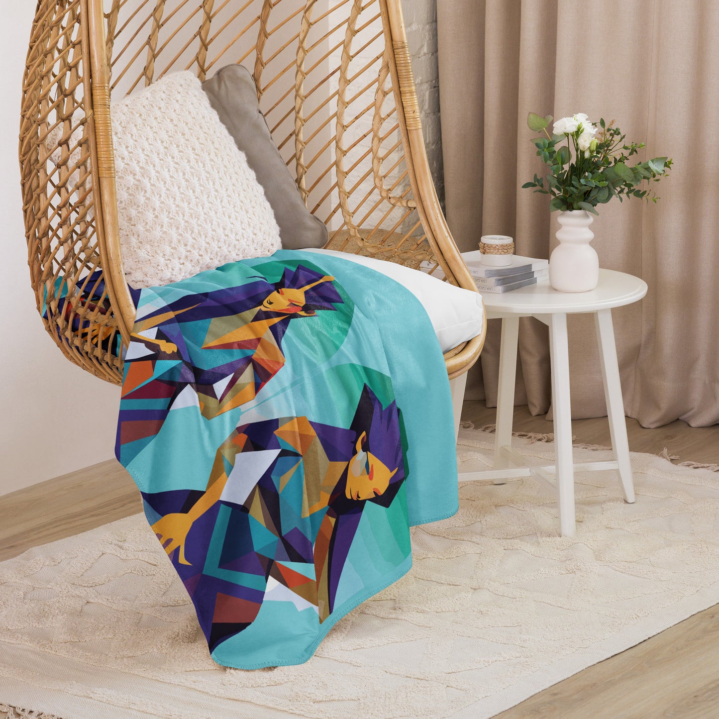 Sherpa blanket Kukloso The Decision Makers 60"x80" - Free Shipping