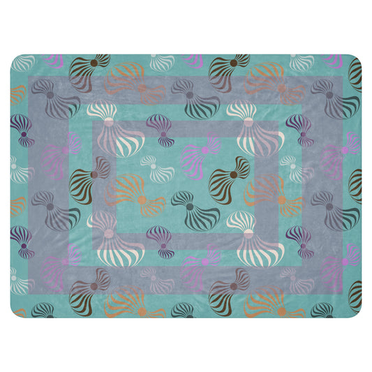 Sherpa blanket Kukloso Kuklos No 4413 60"x 80" - Free Shipping