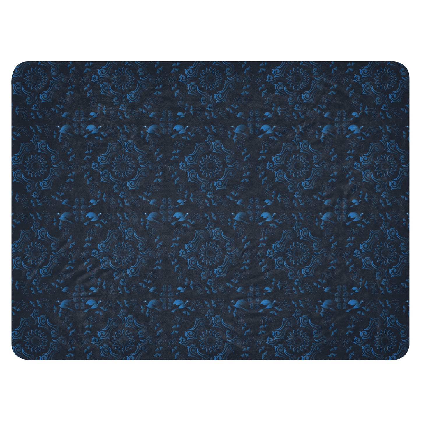 Sherpa blanket Kukloso Kuklos No 4369 Pattern 60" x 80" - Free Shipping