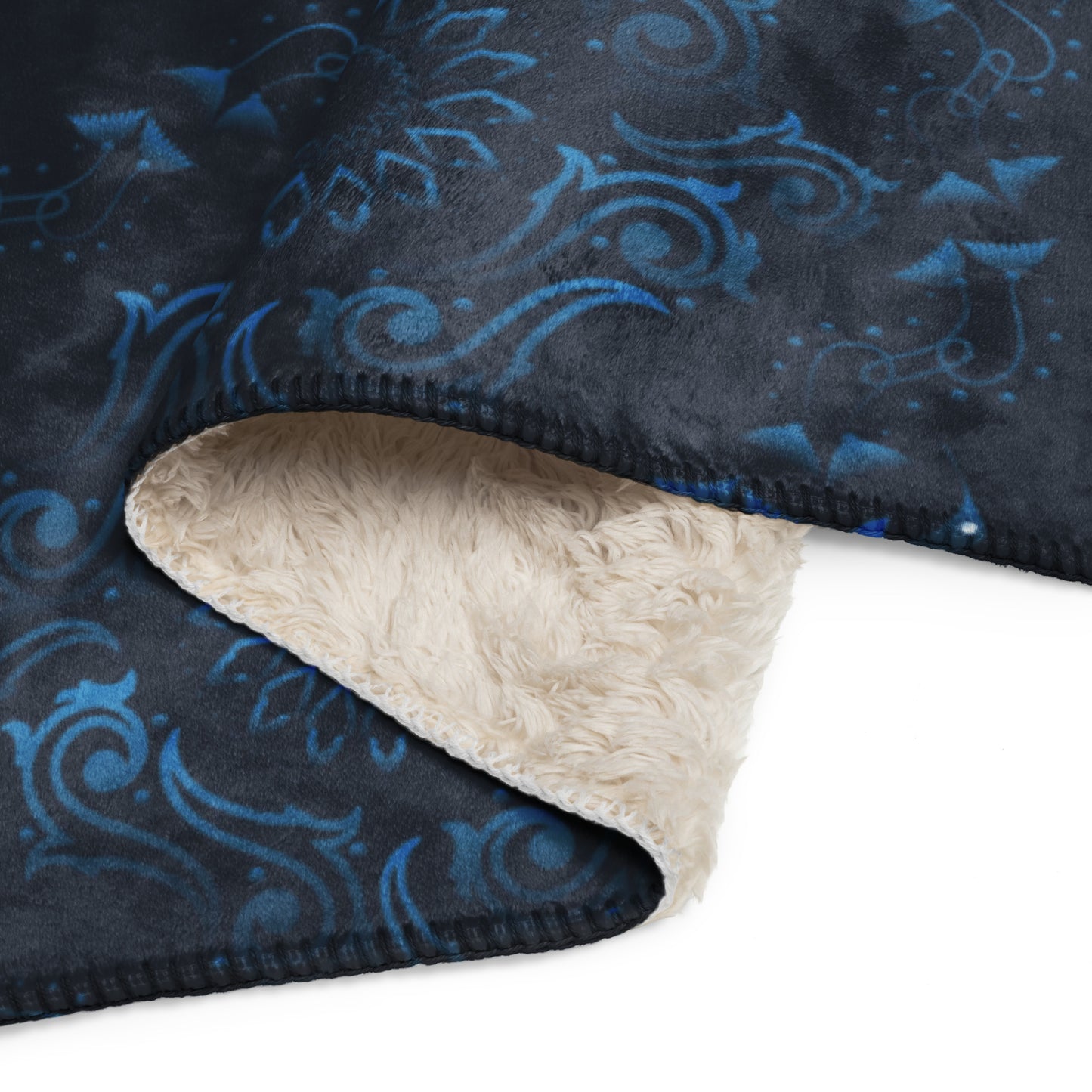 Sherpa blanket Kukloso Kuklos No 4369 Pattern 60" x 80" - Free Shipping