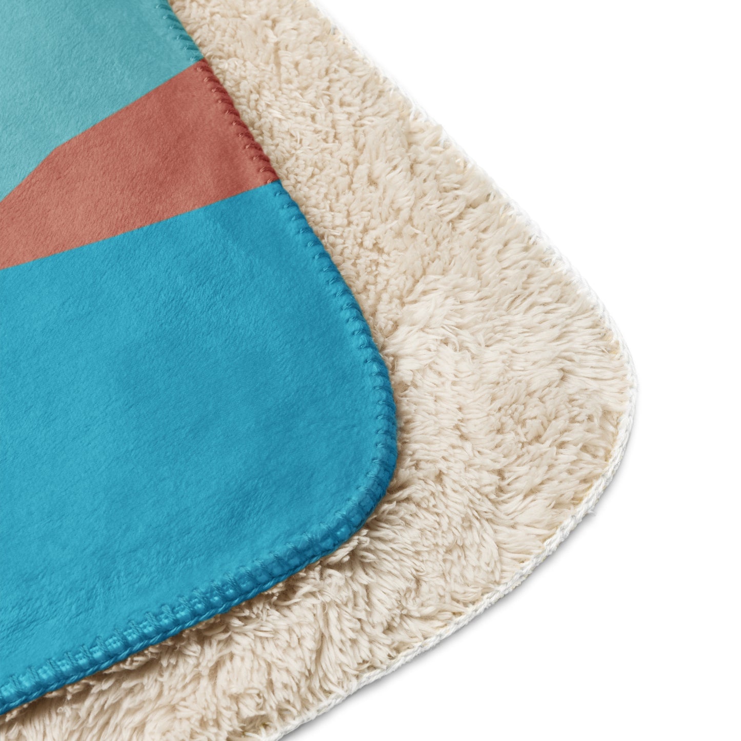 Sherpa blanket Kukloso Cubist German Sheperd Dog No 3 60"x80" - Free Shipping