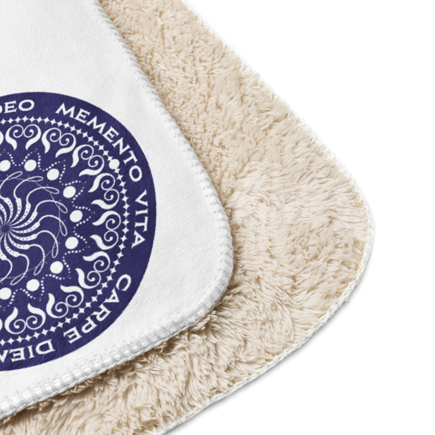 Sherpa blanket Kukloso Memento Vita 60"x80" - Free Shipping