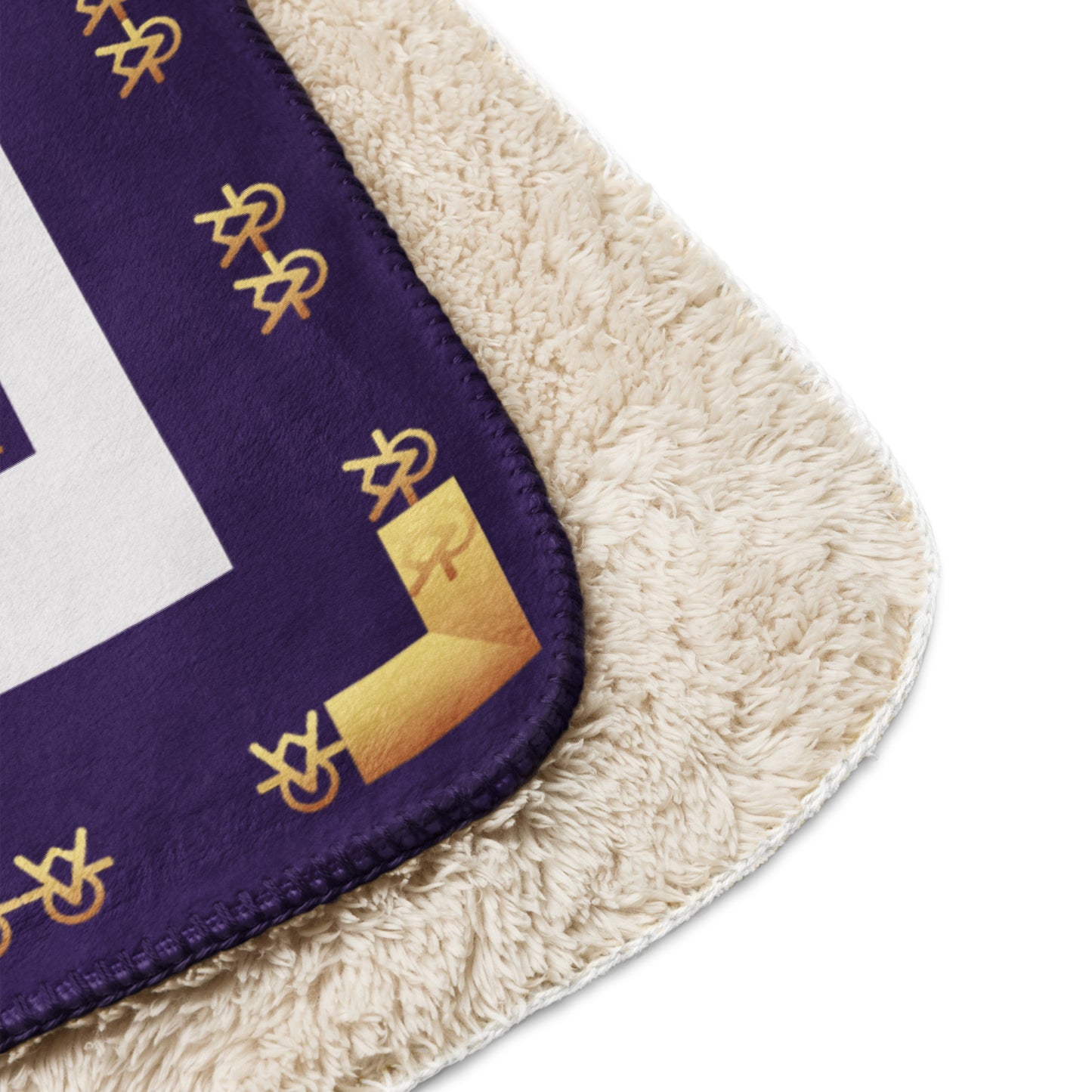 Sherpa blanket Kukloso A Collage of Christian Designs 60"x80" - Free Shipping
