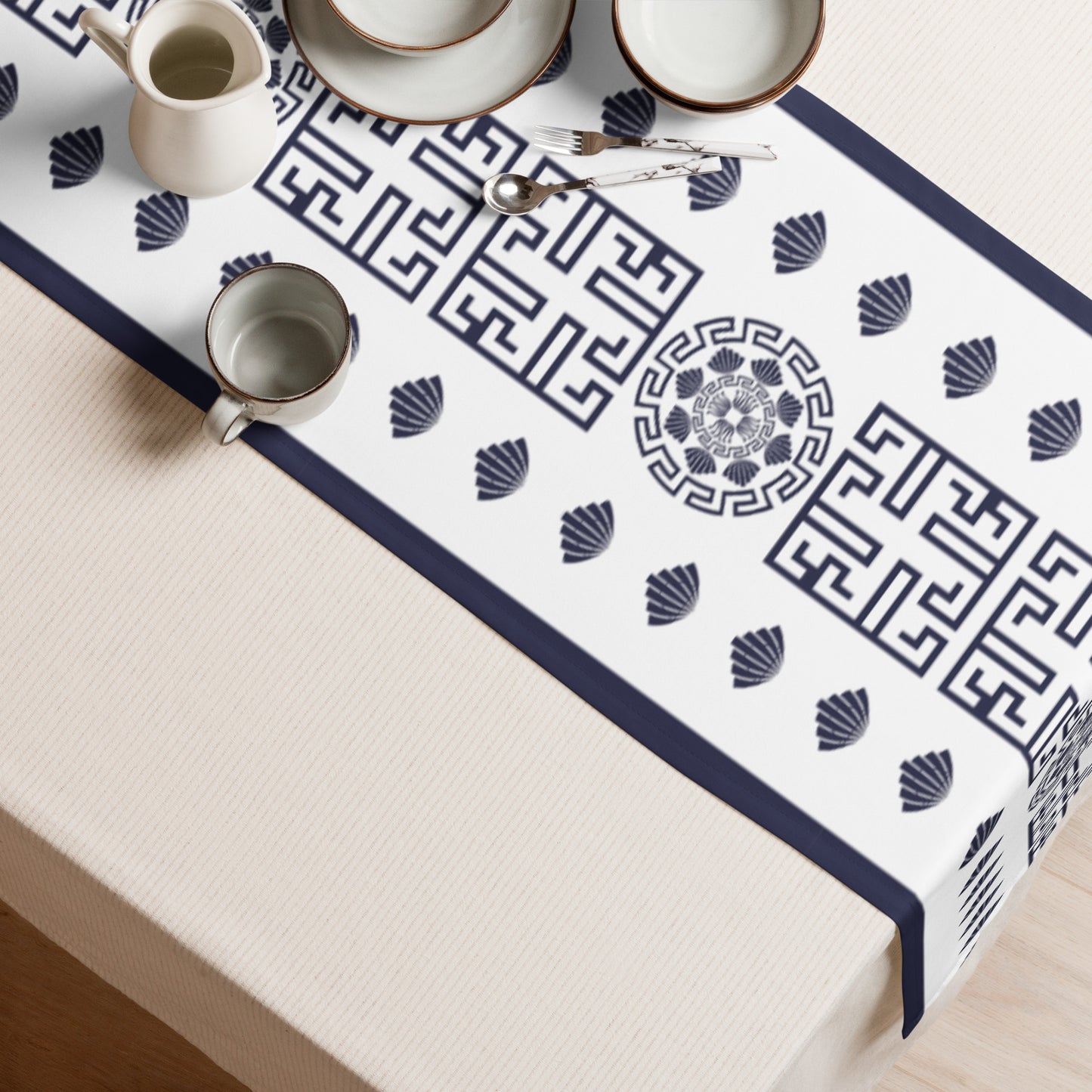 Table runner Kukloso Greek Border No 78 - Free Shipping
