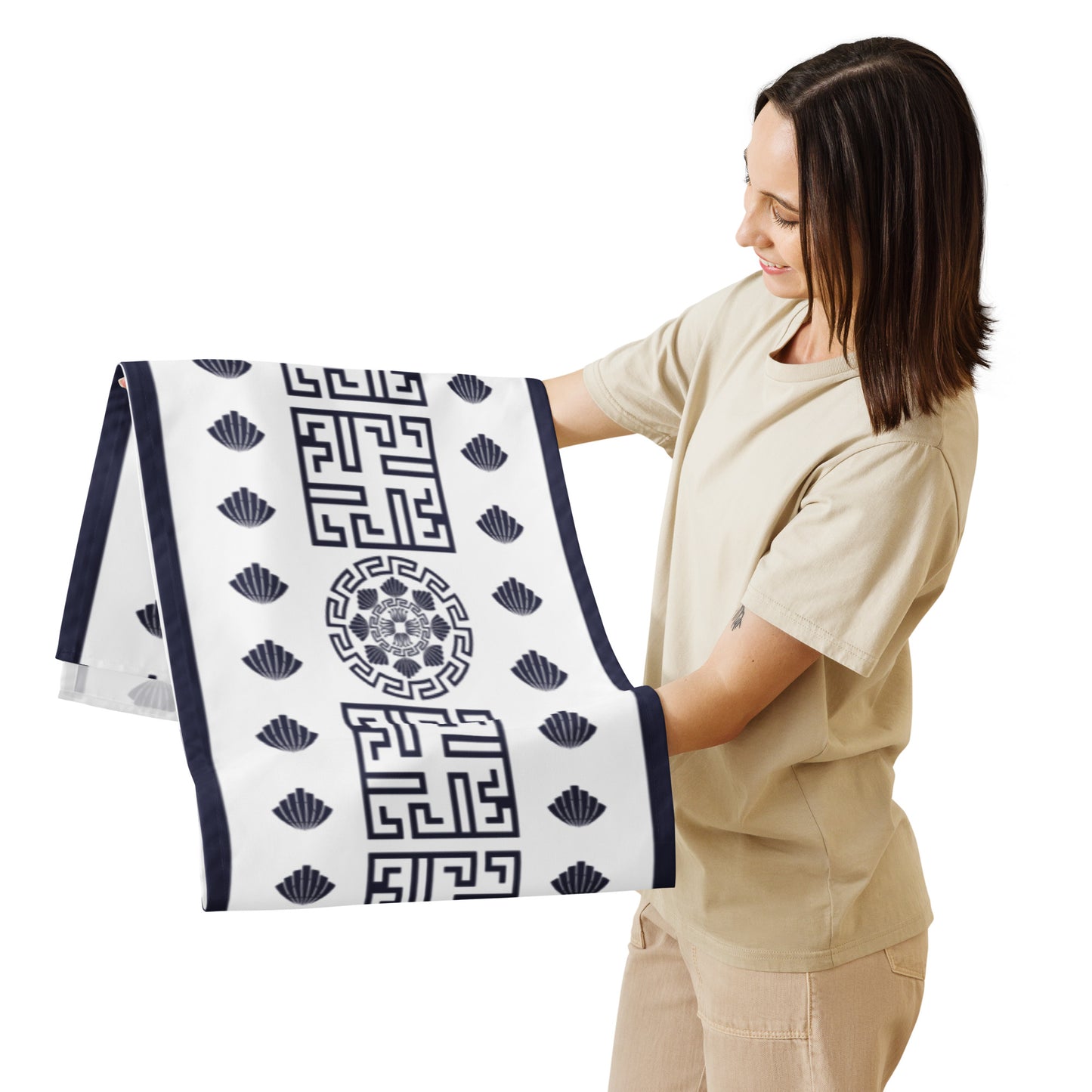 Table runner Kukloso Greek Border No 78 - Free Shipping
