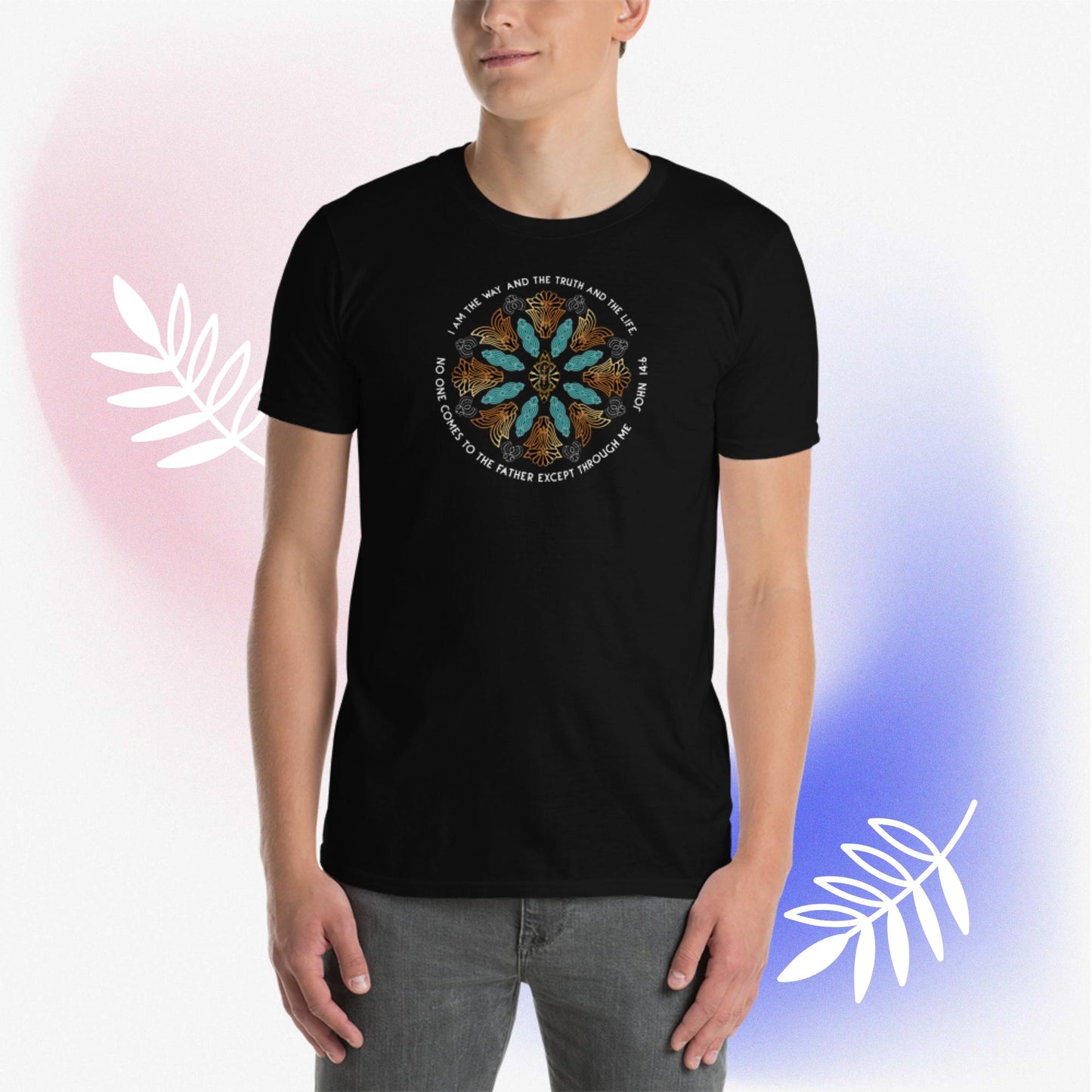 Short-Sleeve Unisex T-Shirt Kukloso Christian John 14:6 - Free Shipping