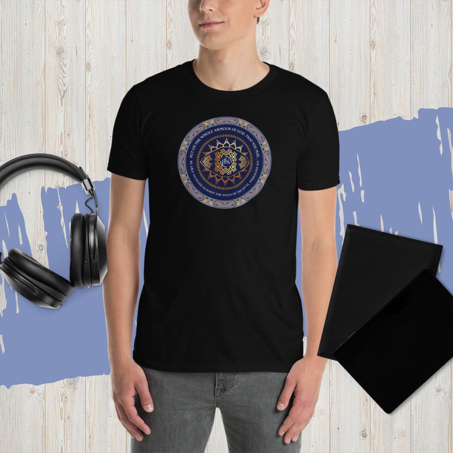Short-Sleeve Unisex T-Shirt Kukloso - Christian - Ephesians 6:11 - Free Shipping