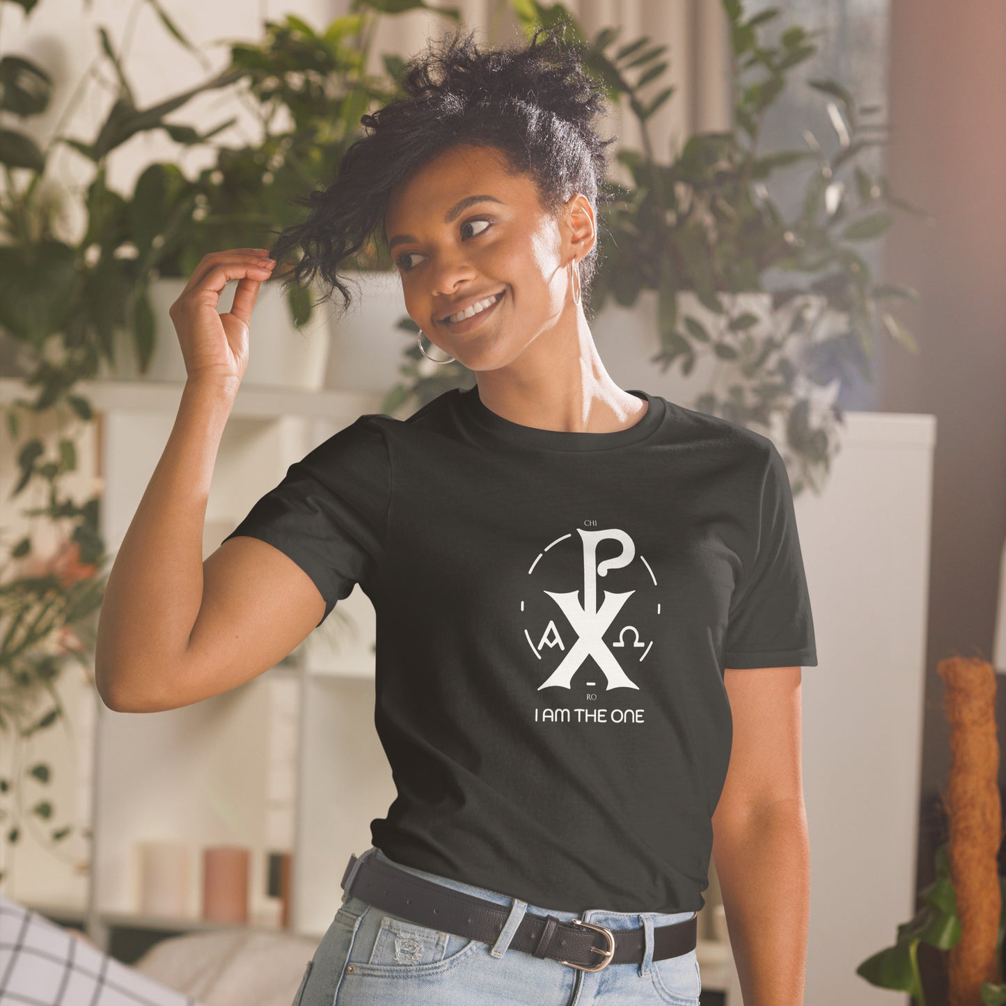 Short-Sleeve Unisex T-Shirt Kukloso Ver 1 PX - Chi Ro Christogram - Free Shipping
