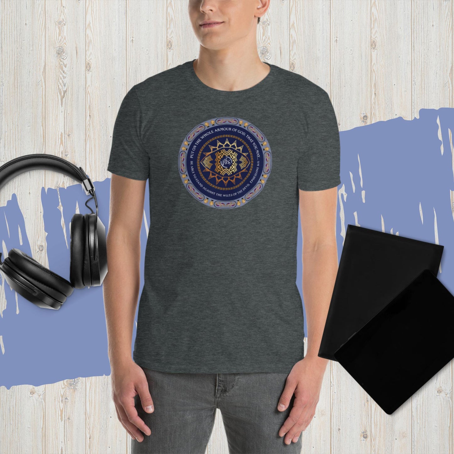Short-Sleeve Unisex T-Shirt Kukloso - Christian - Ephesians 6:11 - Free Shipping