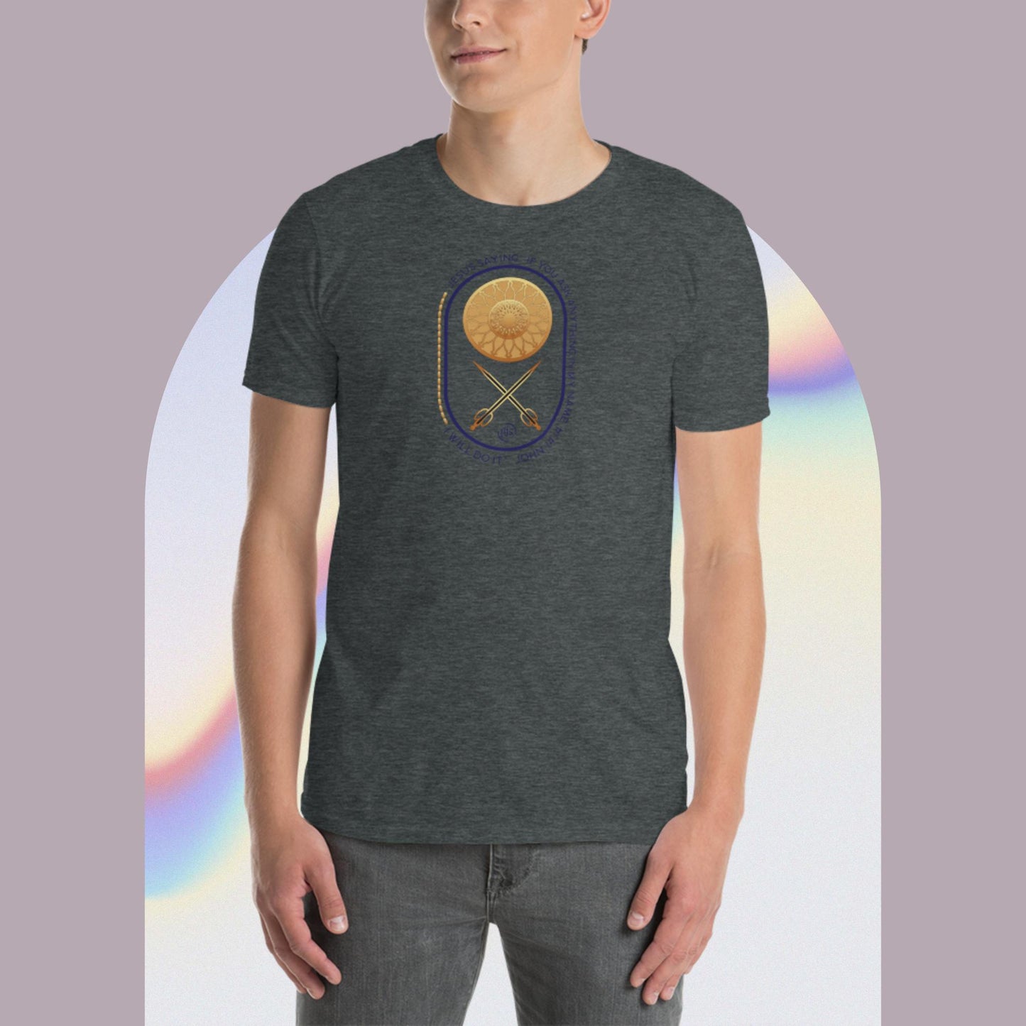 Short-Sleeve Unisex T-Shirt Kukloso Christian John 14:14 No 3 Ver 2 - Free Shipping