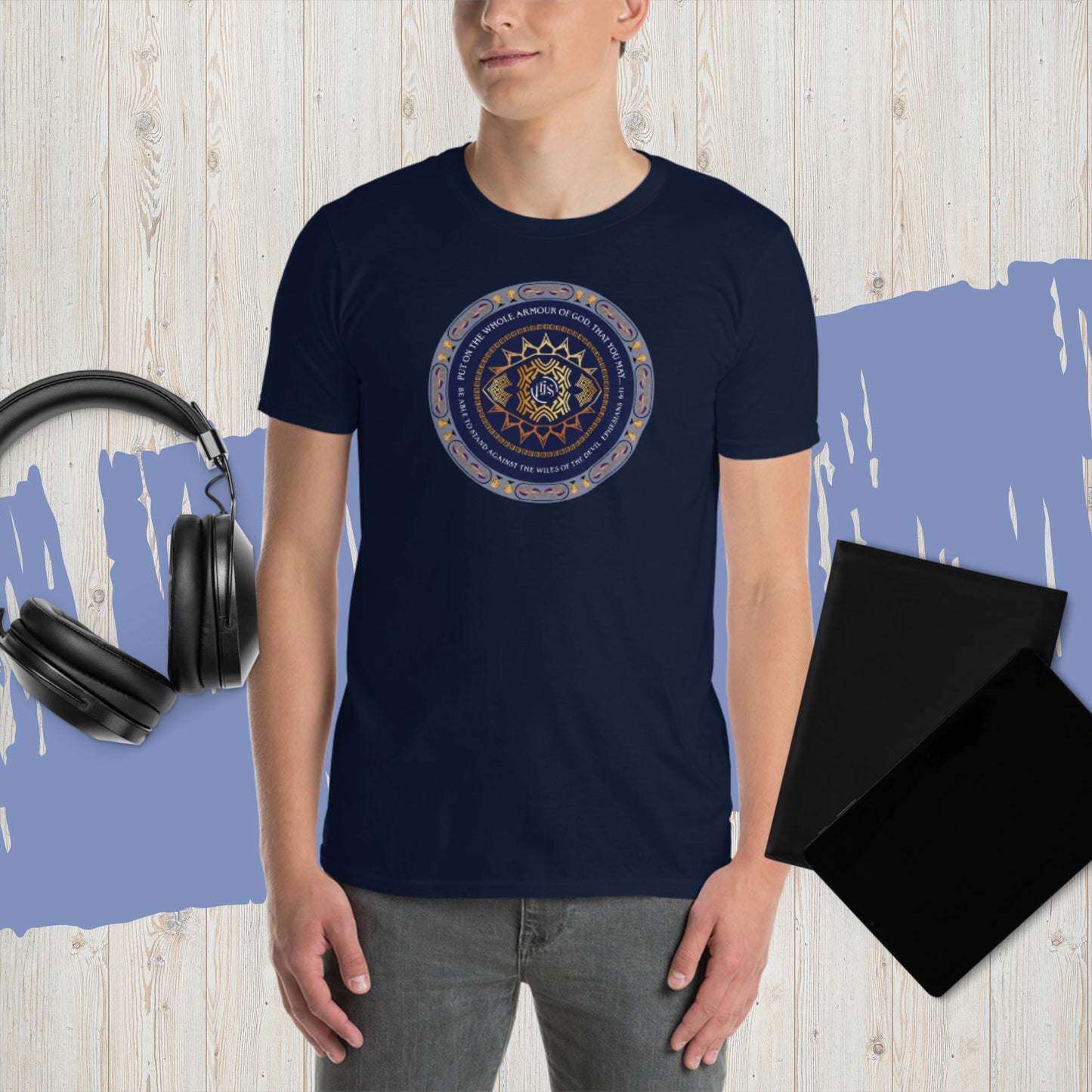 Short-Sleeve Unisex T-Shirt Kukloso - Christian - Ephesians 6:11 - Free Shipping