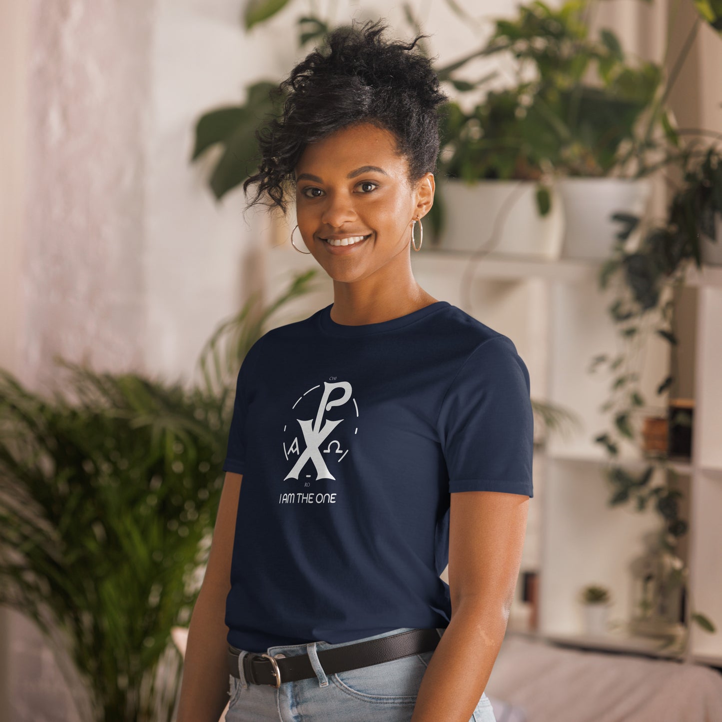Short-Sleeve Unisex T-Shirt Kukloso Ver 1 PX - Chi Ro Christogram - Free Shipping