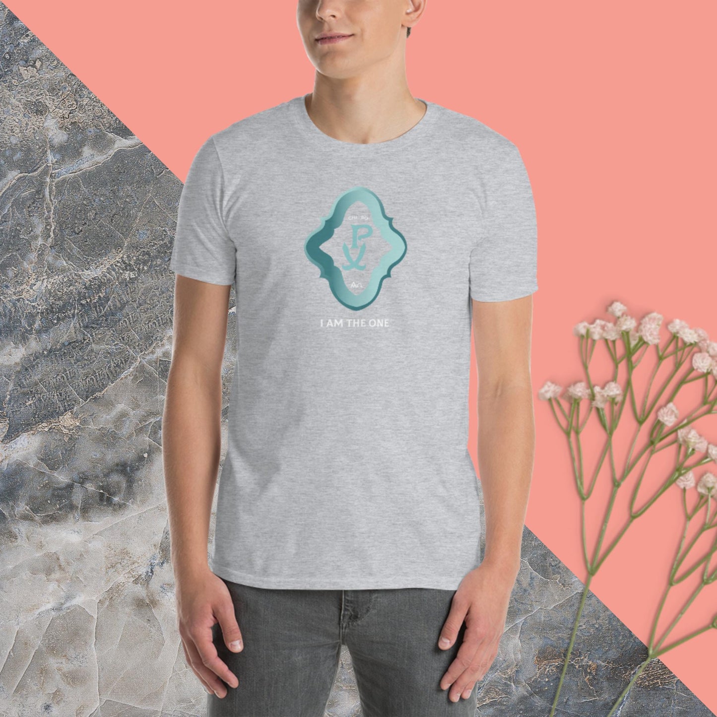 Short-Sleeve Unisex T-Shirt Kukloso PX Christogram - Free Shipping