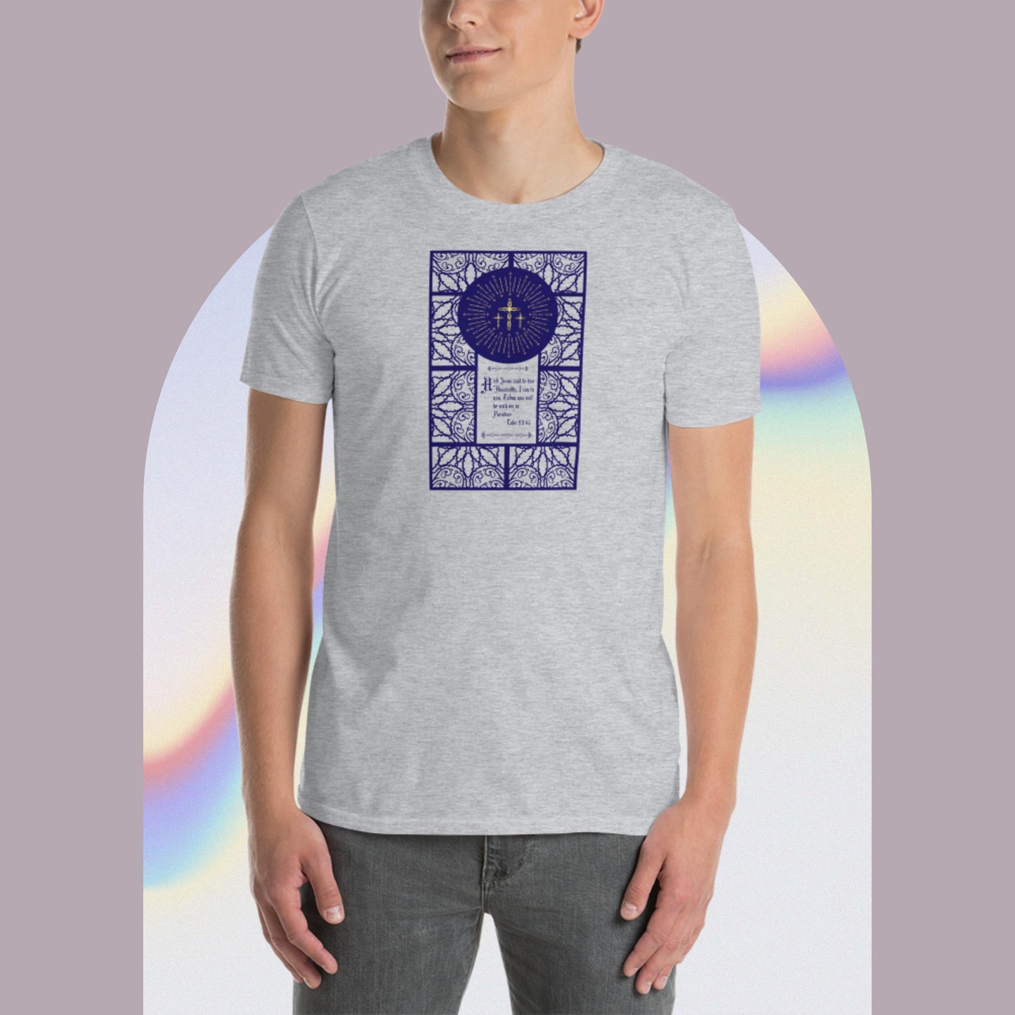 Short-Sleeve Unisex T-Shirt Kukloso No 2 - " And Jesus said to him....Assuredly, I say to you..." - Luke 23:43