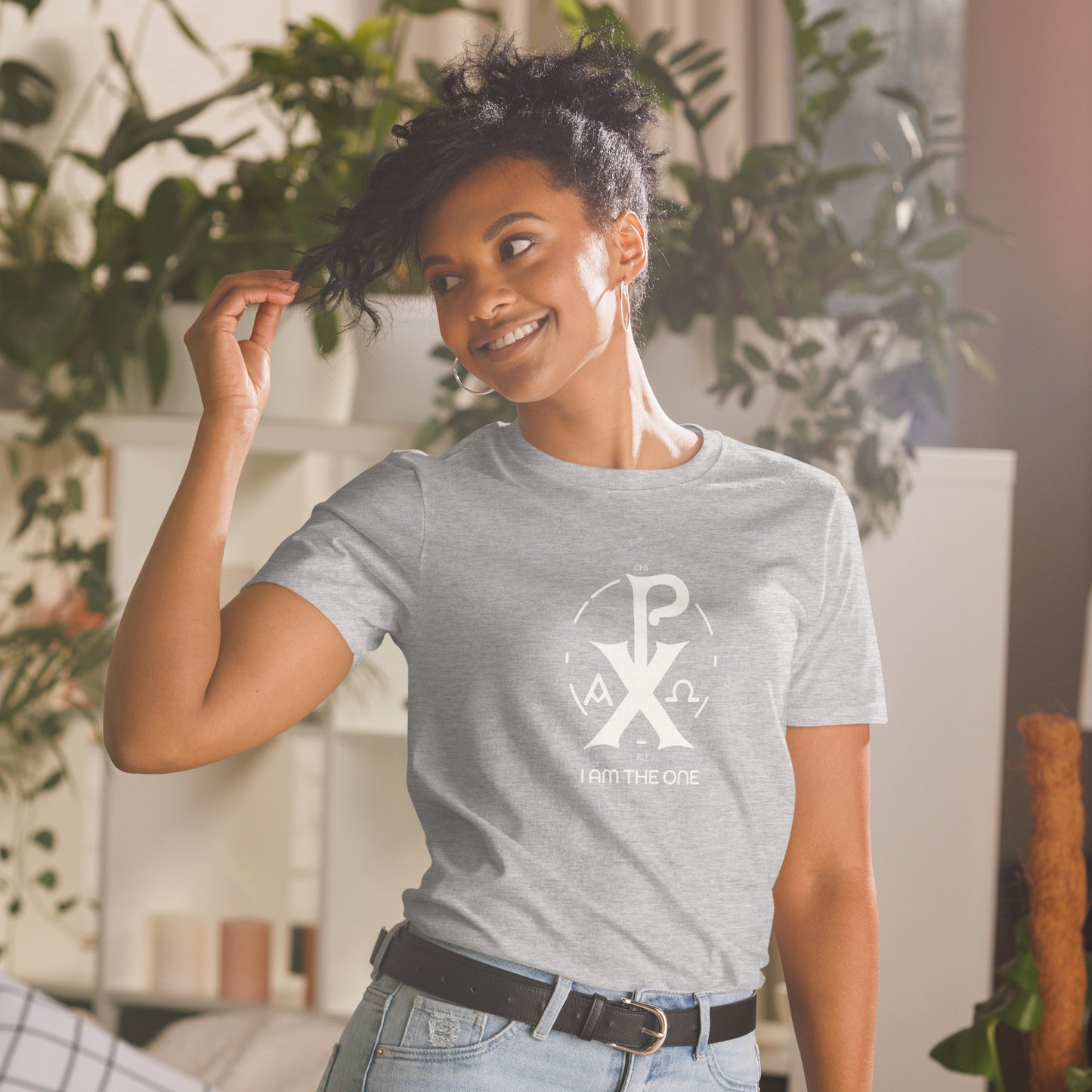 Short-Sleeve Unisex T-Shirt Kukloso Ver 1 PX - Chi Ro Christogram - Free Shipping