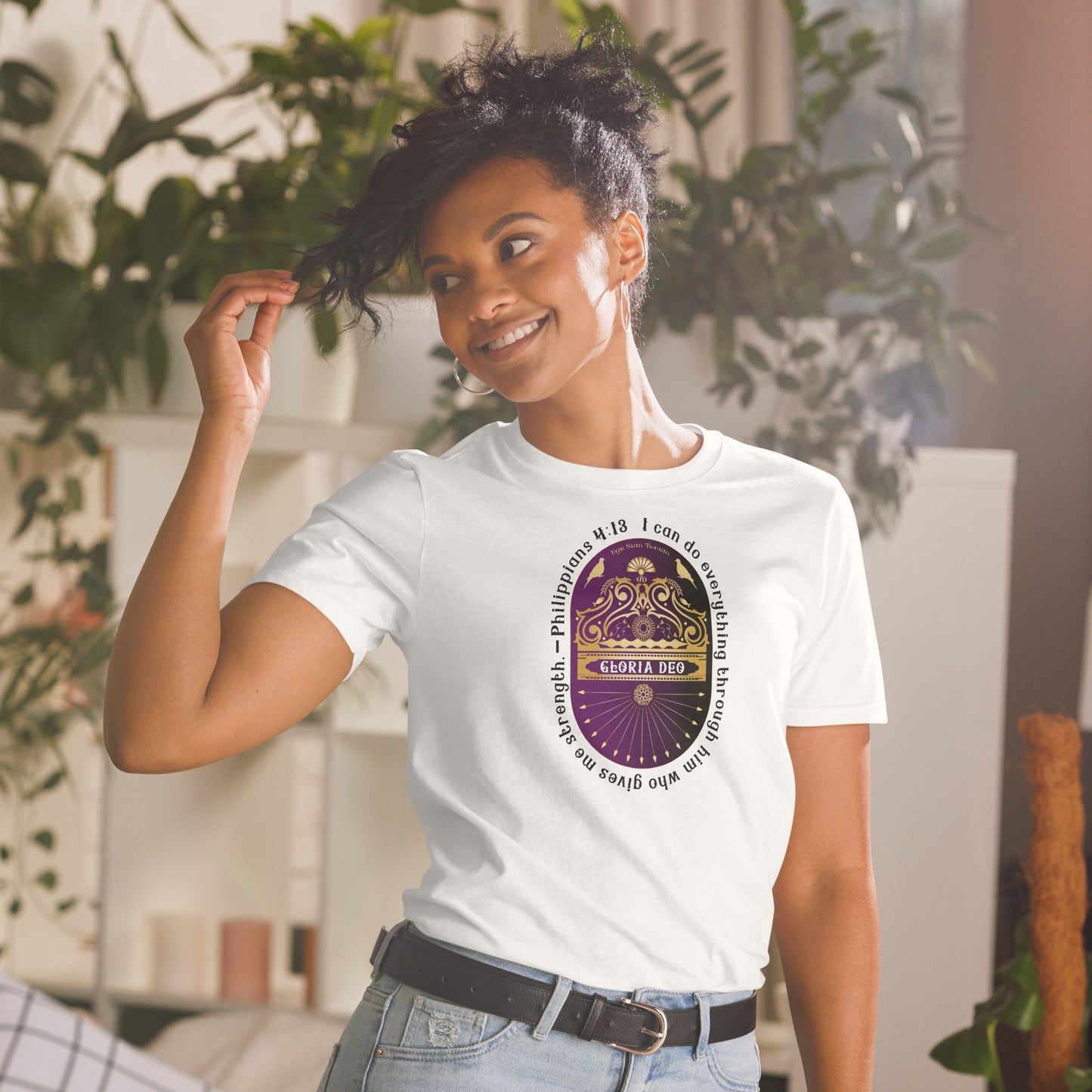 Short-Sleeve Unisex T-Shirt Christian - Soli Deo Gloria - Free Shipping