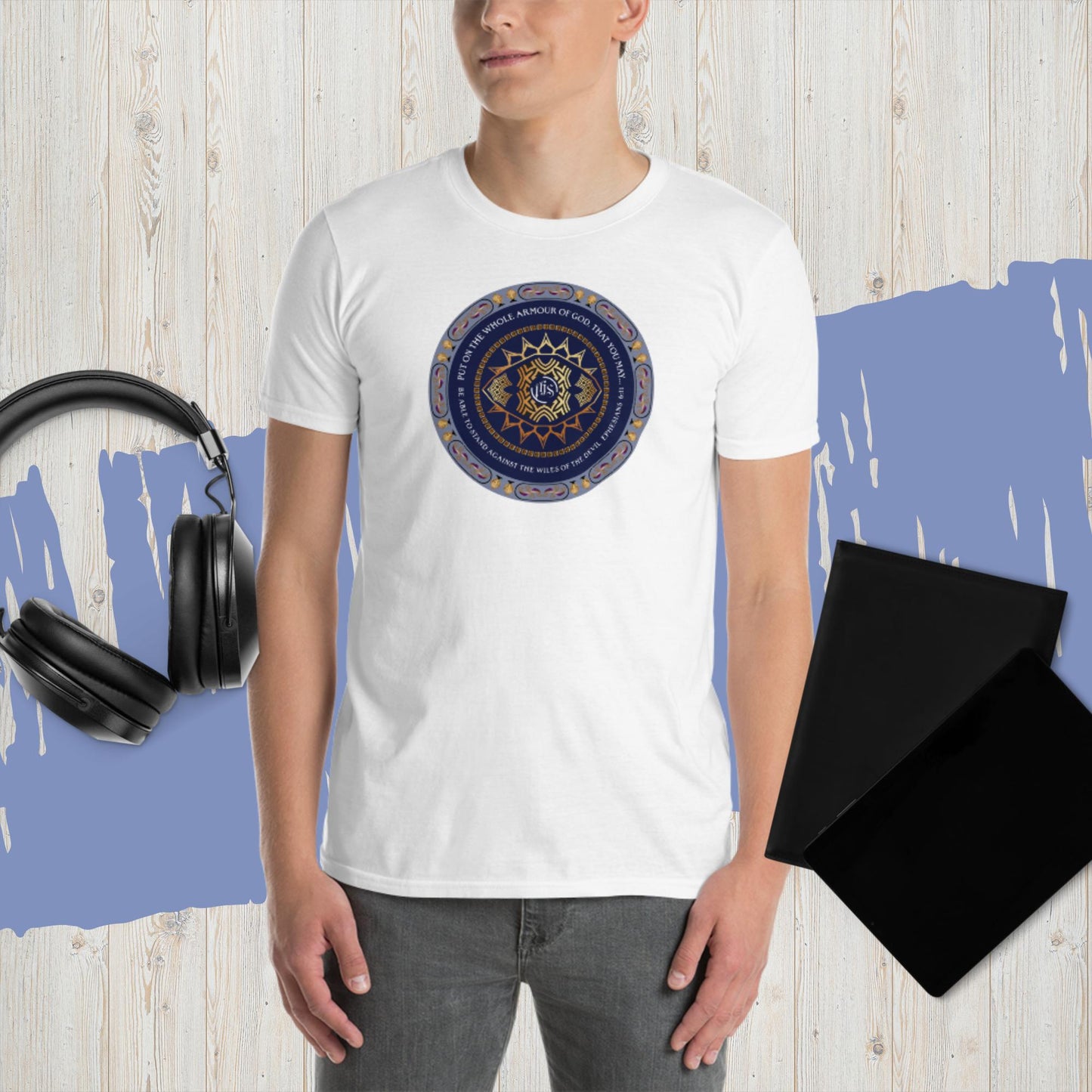 Short-Sleeve Unisex T-Shirt Kukloso - Christian - Ephesians 6:11 - Free Shipping