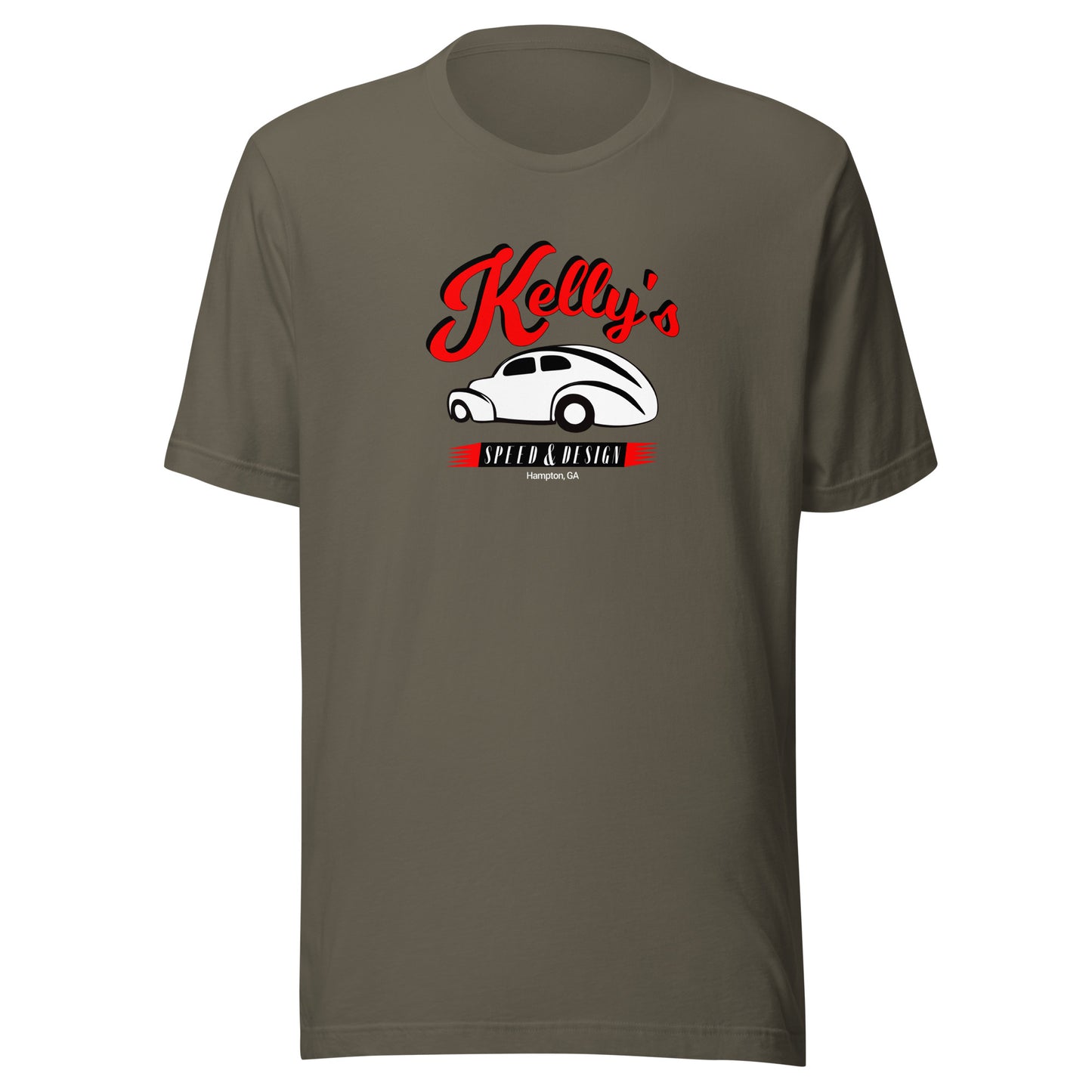 Unisex t-shirt Kukloso Kelly's Speed & Design Dark - Free Shipping