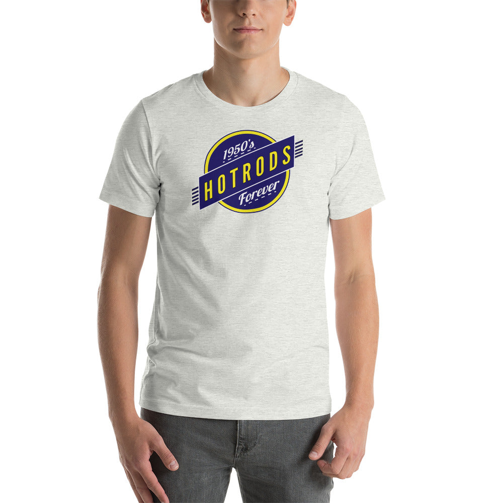 Unisex t-shirt Kukloso 1950's Hot Rods Forever No 2 - Free Shipping